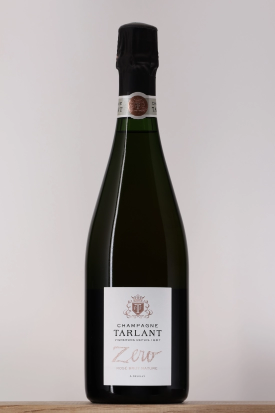Champagne Rosé Zero Brut Nature Maison Tarlant 
