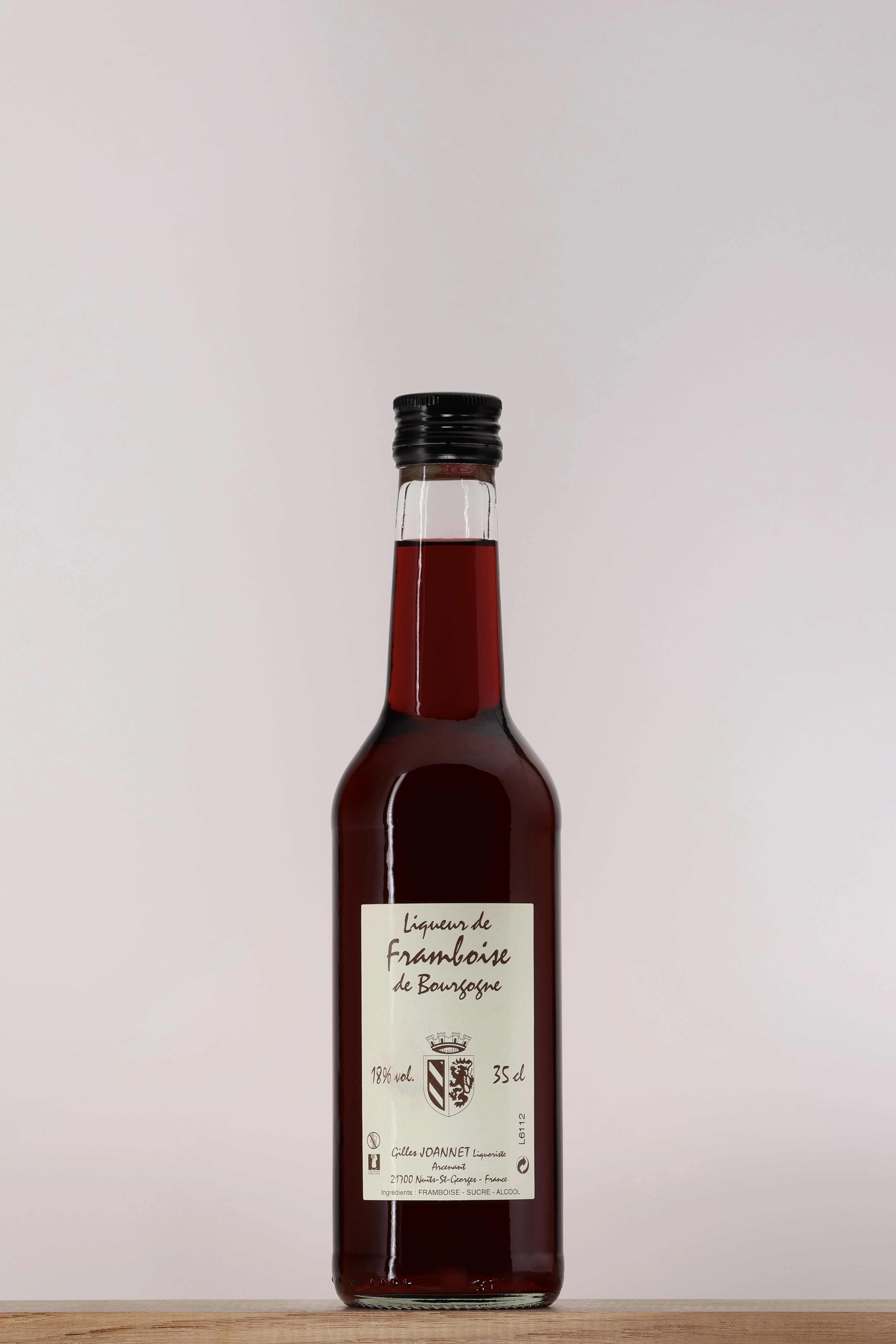 Liqueur de framboise de Bourgogne Joannet 35 cl Liqueur de framboise de Bourgogne Joannet 35 cl