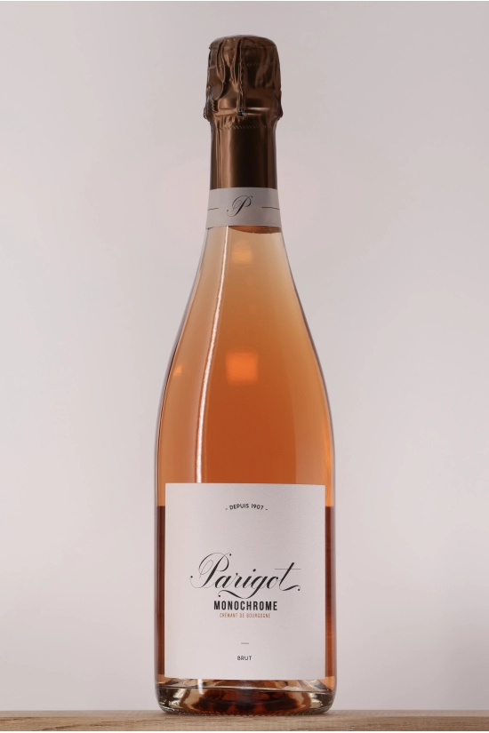 Crémant de Bourgogne rosé Monochrome Domaine Parigot