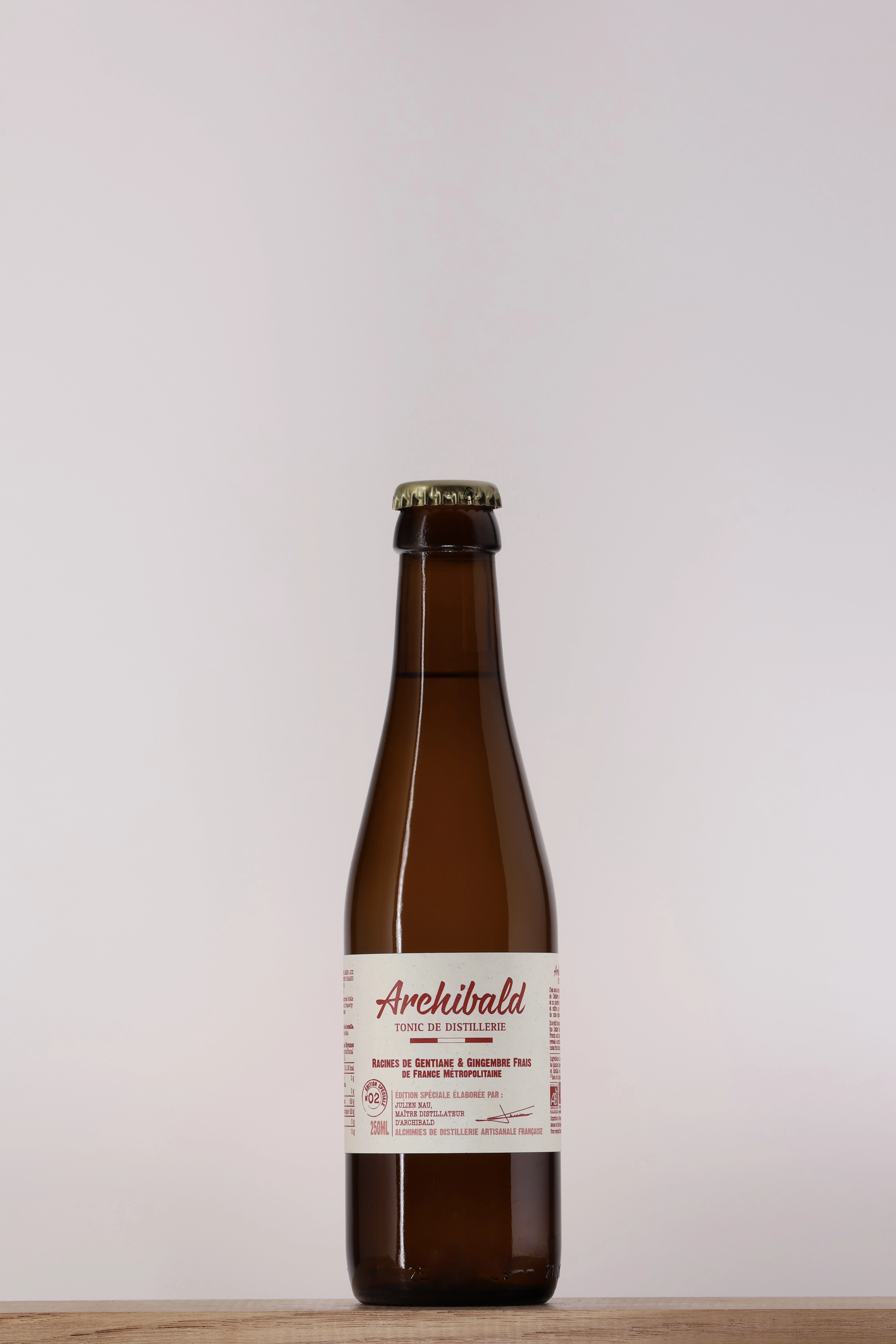 Tonic de Distillerie Gingembre frais & Gentiane Archibald 25cl Tonic de Distillerie Gingembre frais & Gentiane Archibald 25cl
