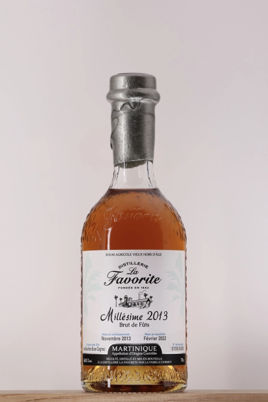 Rhum Agricole 2013 Distillerie La Favorite
