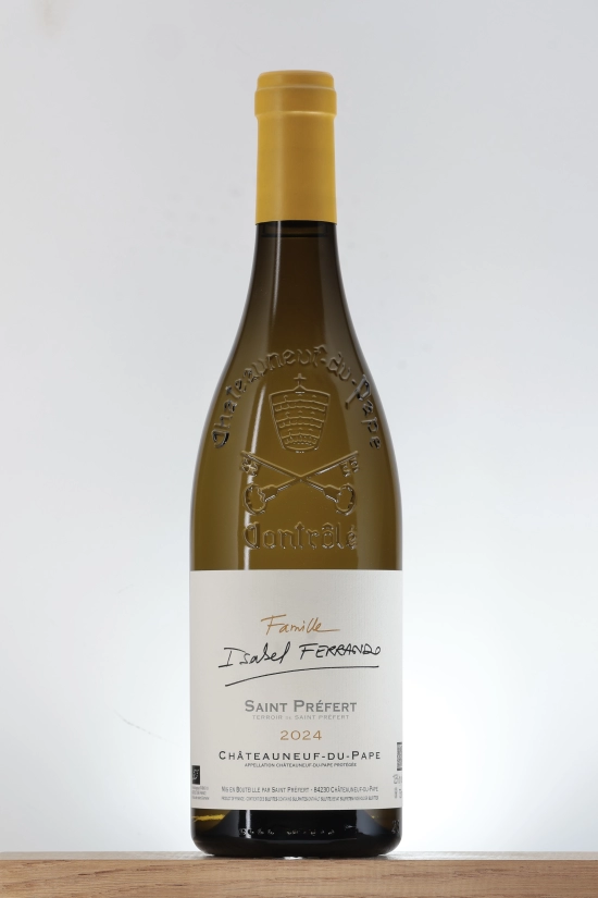 Chateauneuf du Pape blanc 2024 Famille Isabel Ferrando