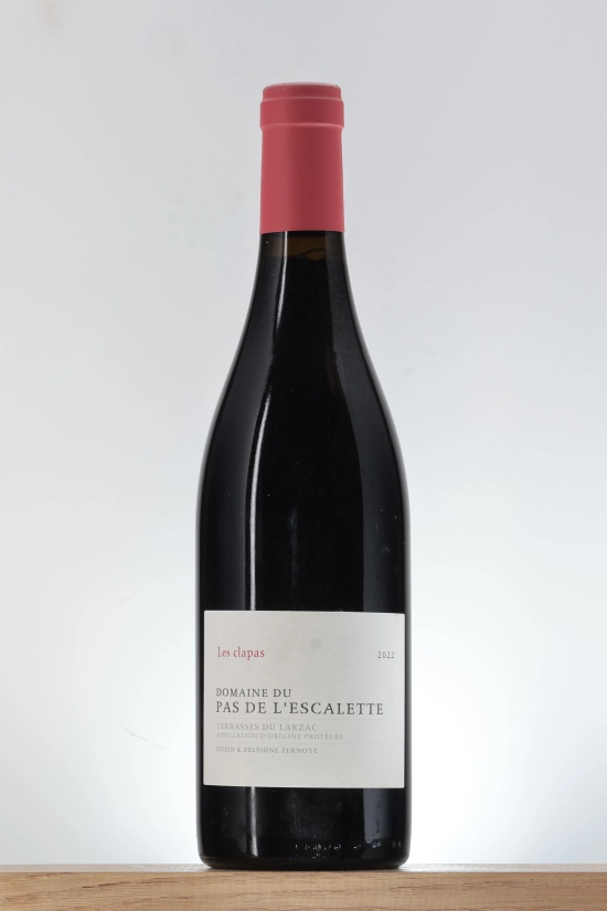Terrasses du Larzac Les Clapas rouge 2022 Domaine du Pas de l'Escalette