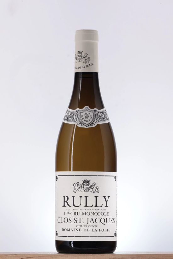 Rully blanc 1er cru Clos St Jacques 2023 Domaine de la Folie