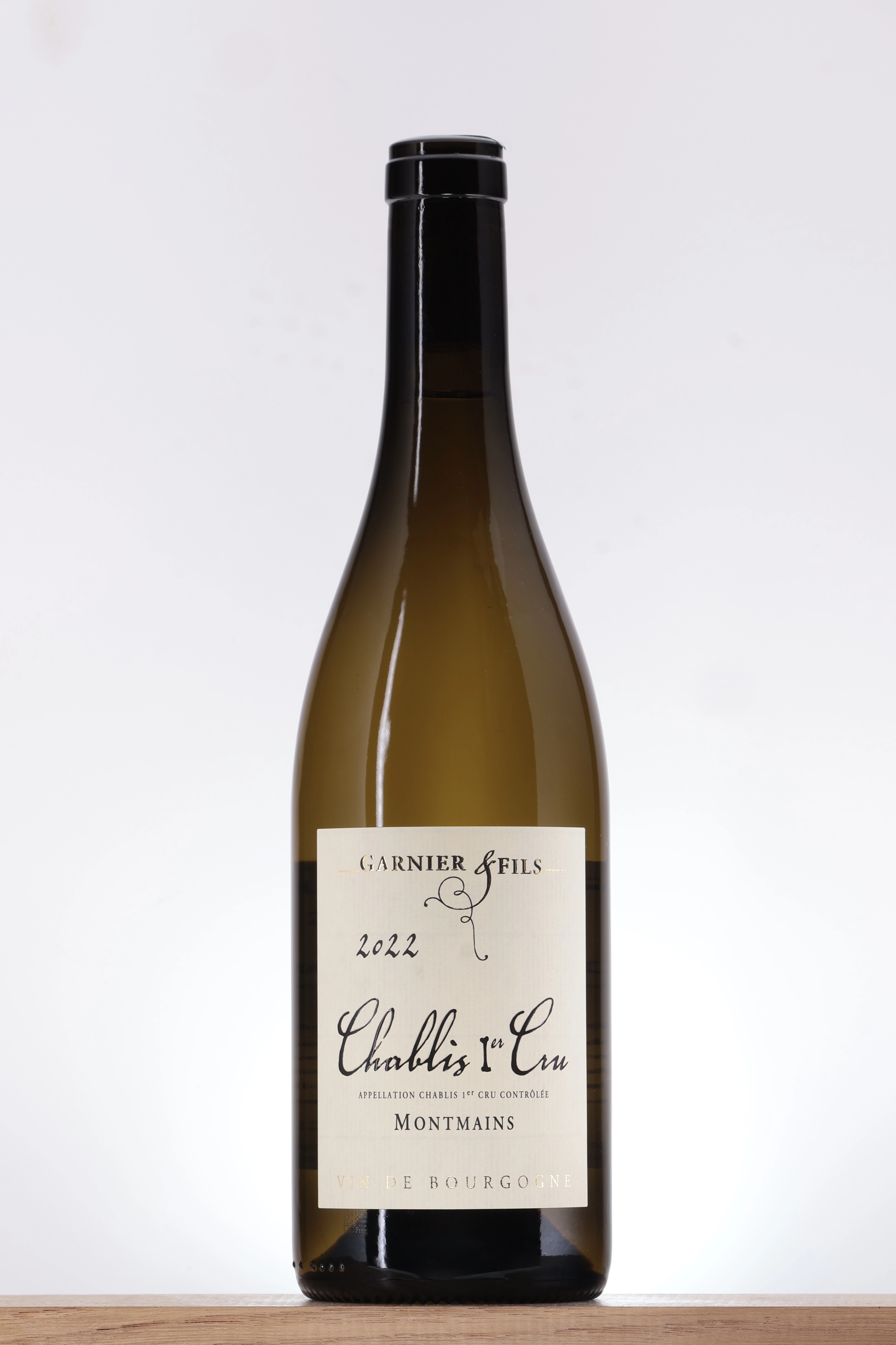 Chablis 1er cru Montmains 2022 Domaine Garnier Chablis 1er cru Montmains 2022 Domaine Garnier