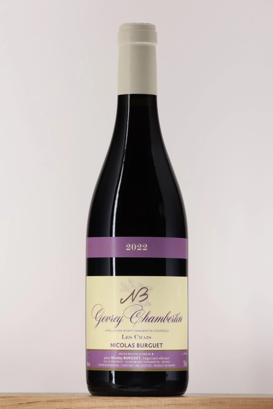 Gevrey Chambertin Les Crais 2022 Domaine Nicolas Burguet
