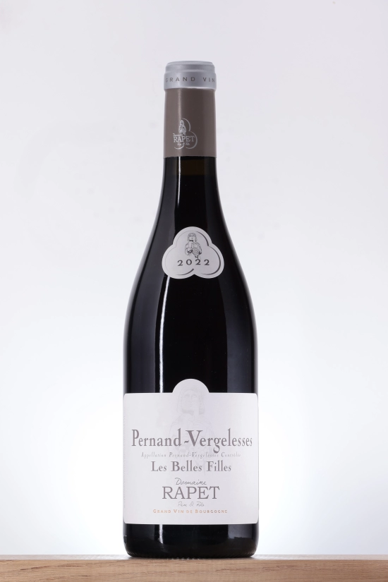 Pernand Vergelesses rouge Les Belles Filles 2022 Domaine Rapet