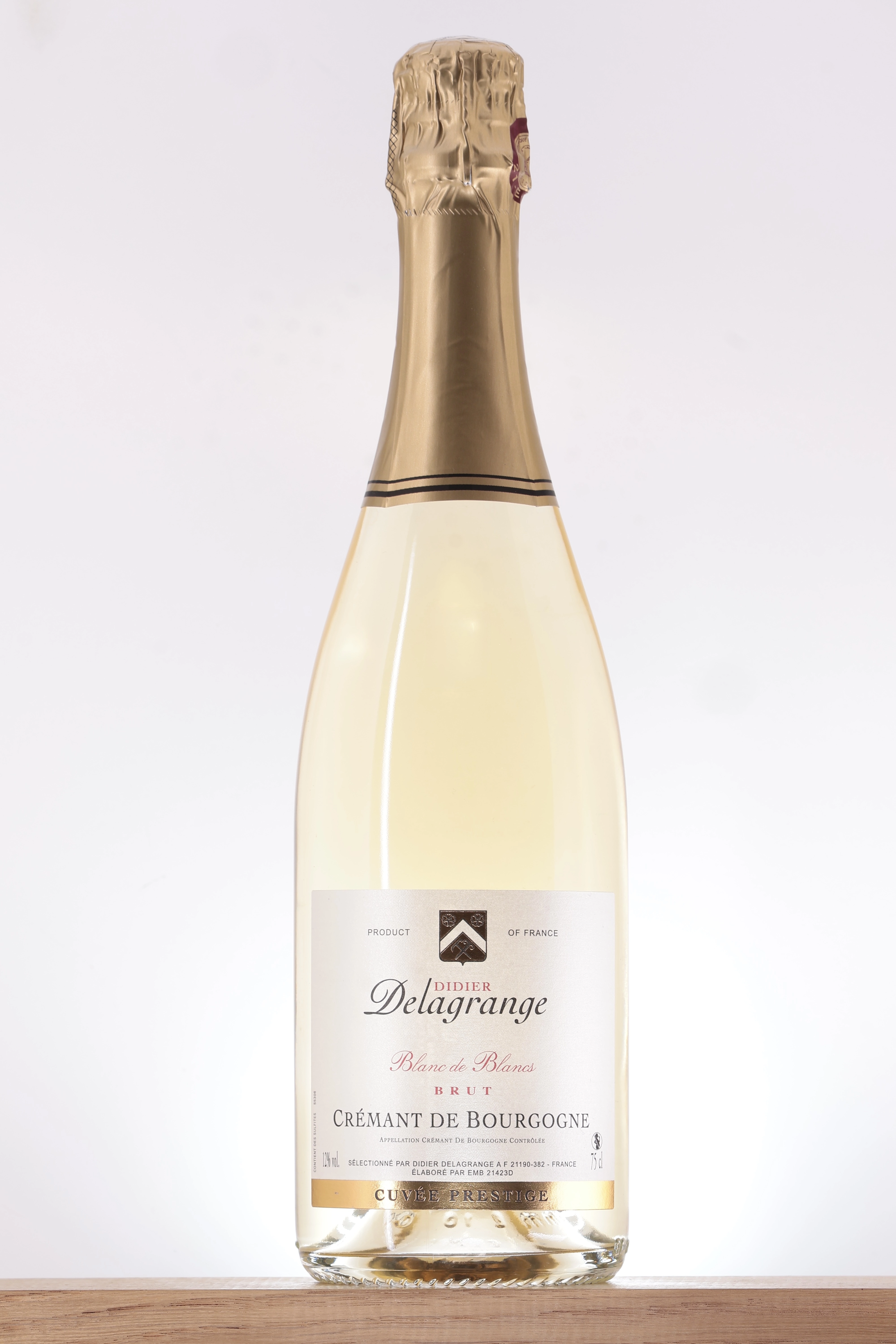 Crémant Blanc de Blancs Domaine Didier Delagrange Crémant Blanc de Blancs Domaine Didier Delagrange