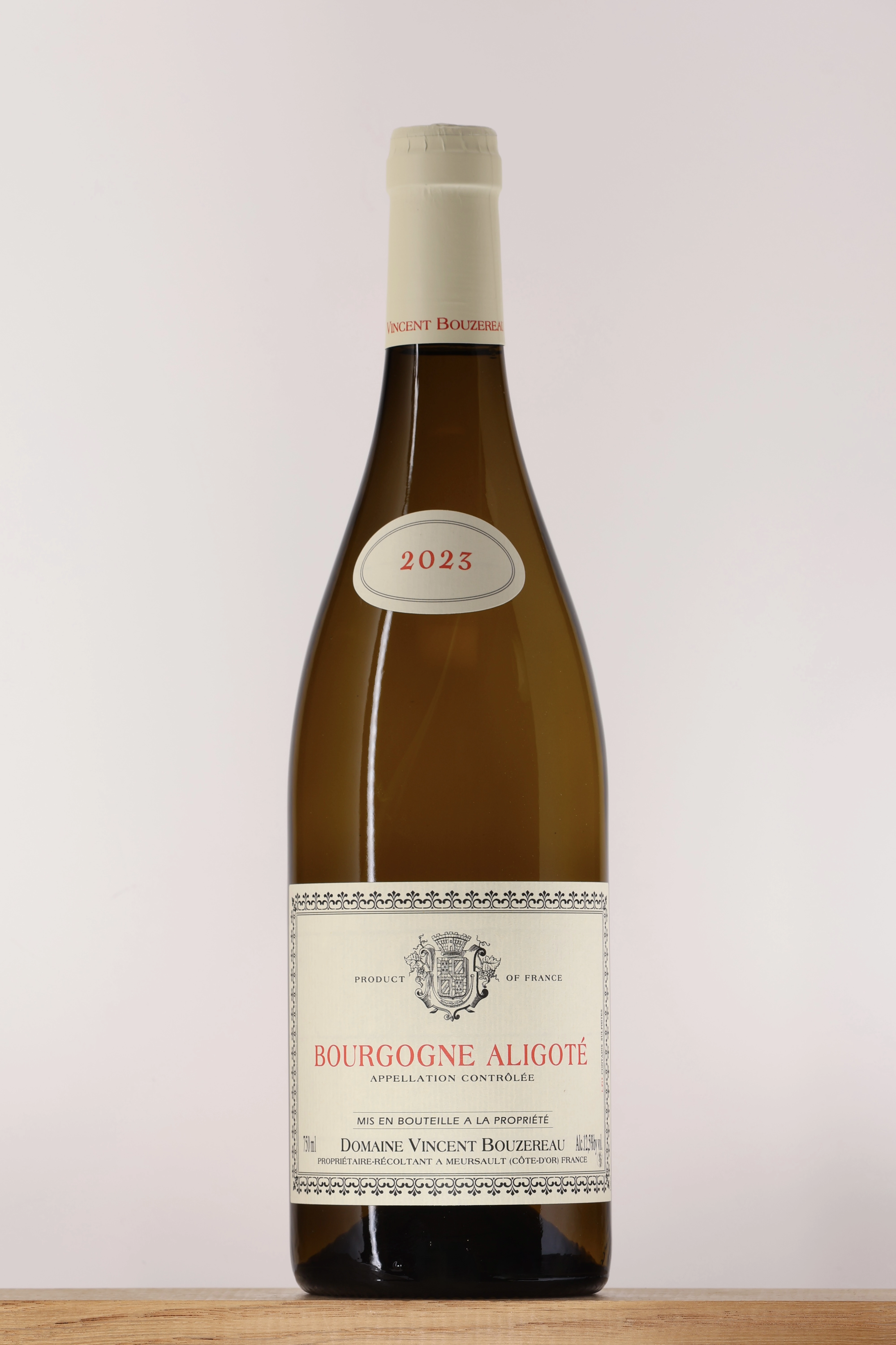 Bourgogne Aligoté 2023 Domaine Vincent Bouzereau Bourgogne Aligoté 2023 Domaine Vincent Bouzereau