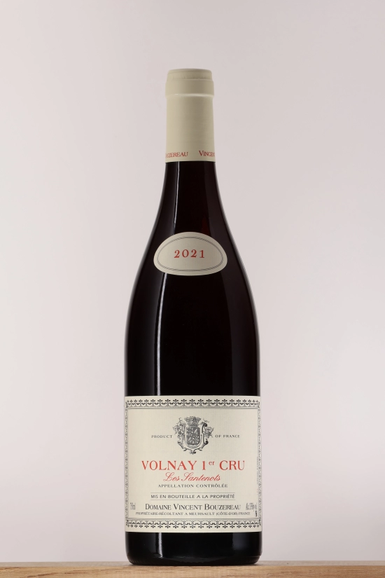 Volnay 1er Cru Les Santenots 2021 Domaine Vincent Bouzereau