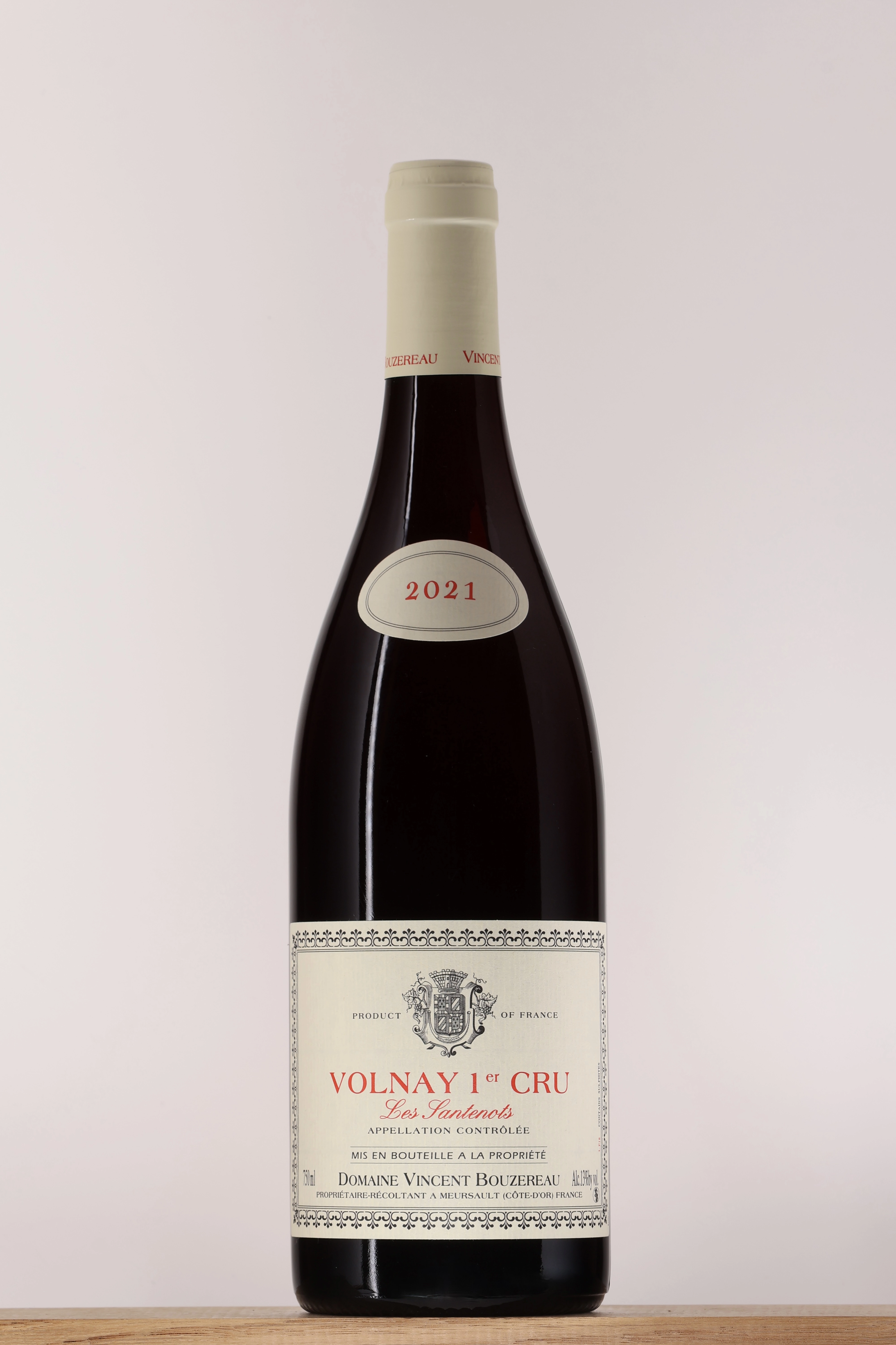 Volnay 1er Cru Les Santenots 2021 Domaine Vincent Bouzereau Volnay 1er Cru Les Santenots 2021 Domaine Vincent Bouzereau