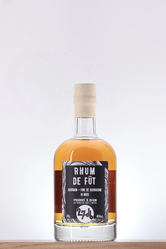 Rhum de Fût Bourbon + Fine de Bourgogne 15 mois Atelier 27db