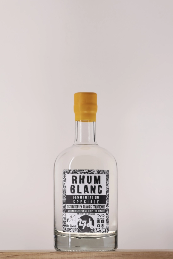 Rhum blanc Fermentation Speciale Atelier 27db