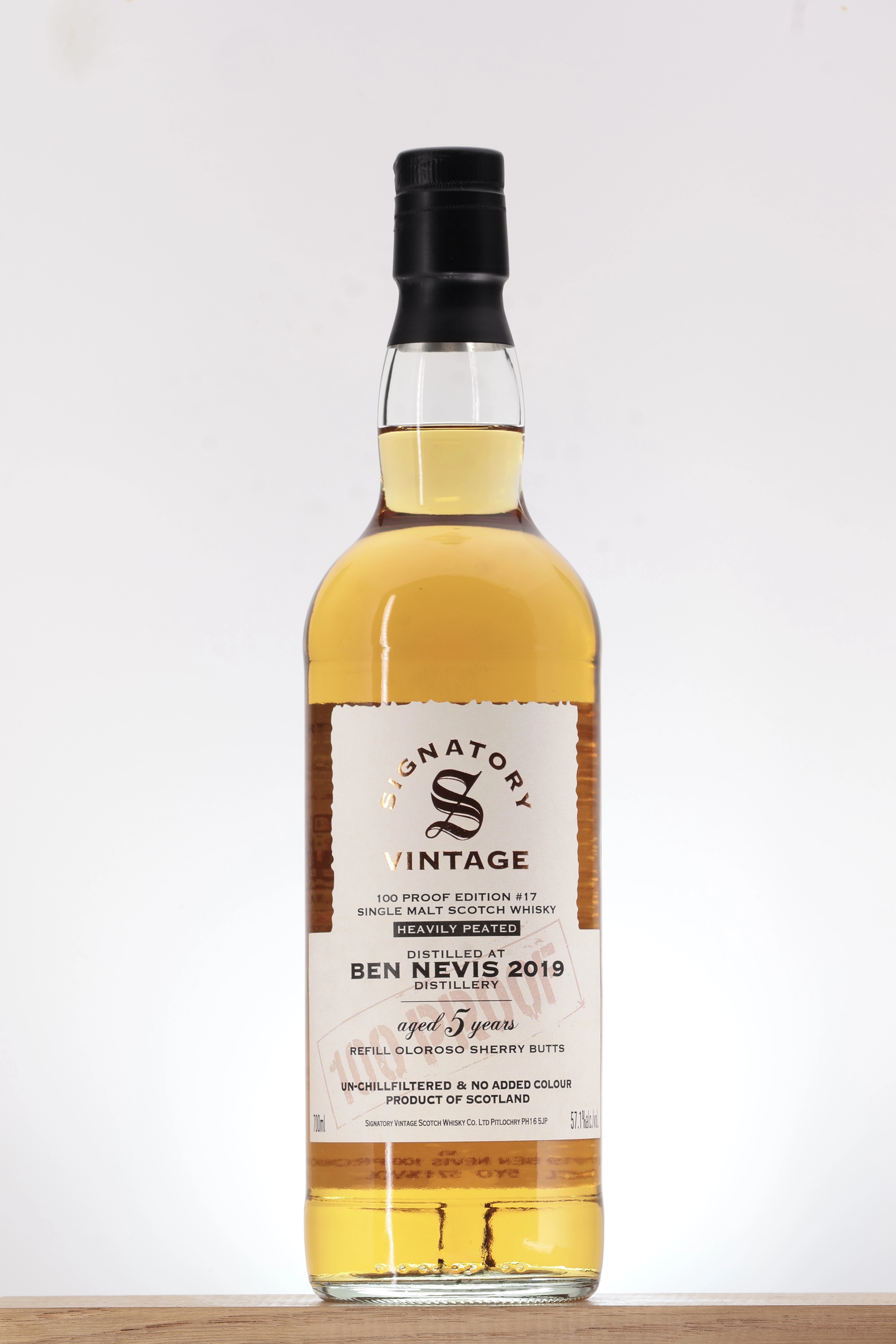 Whisky Ben Nevis 2019 Heavily Peated Refill Oloroso Butts Signatory Vintage Whisky Ben Nevis 2019 Heavily Peated Refill Oloroso Butts Signatory Vintage