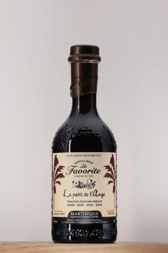 Rhum Vieux Hors d'Âge La Part de l'Ange Distillerie La Favorite