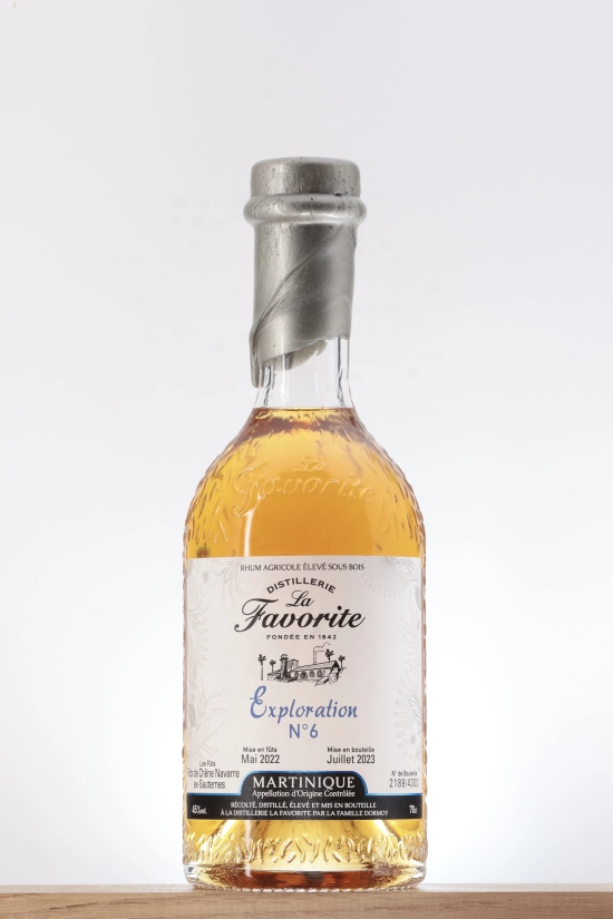 Rhum Agricole Cuvée Exploration N°6 Distillerie La Favorite