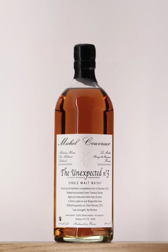 Whisky The Unexpected n°3 Michel Couvreur