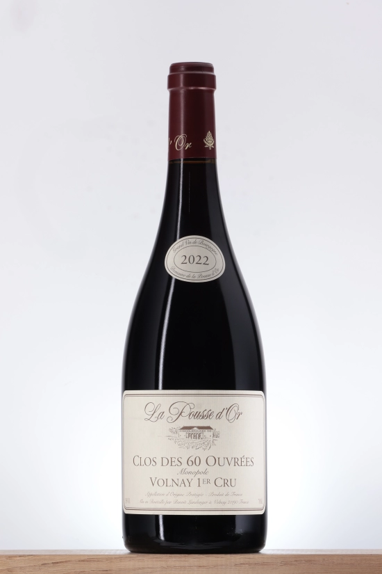 Volnay 1er cru Clos des 60 Ouvrées 2022 Domaine de La Pousse d'Or