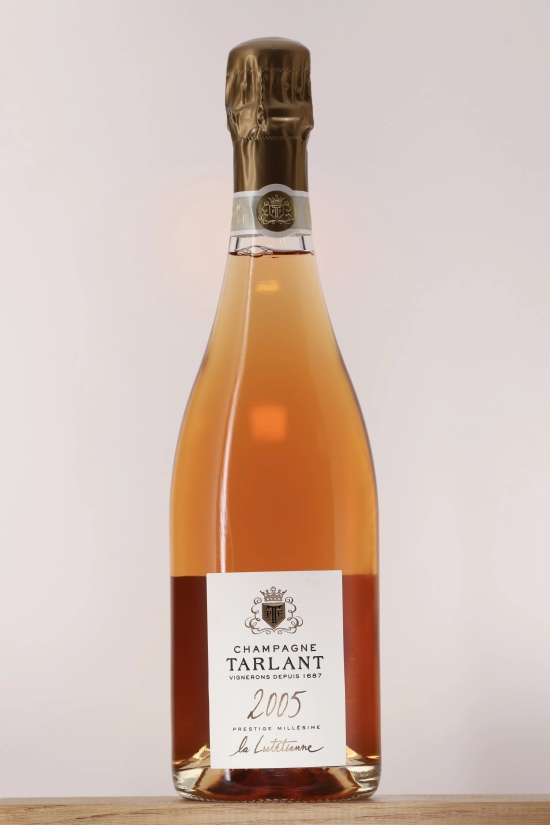 Champagne La Lutetienne rosé 2005 Brut Nature Maison Tarlant 