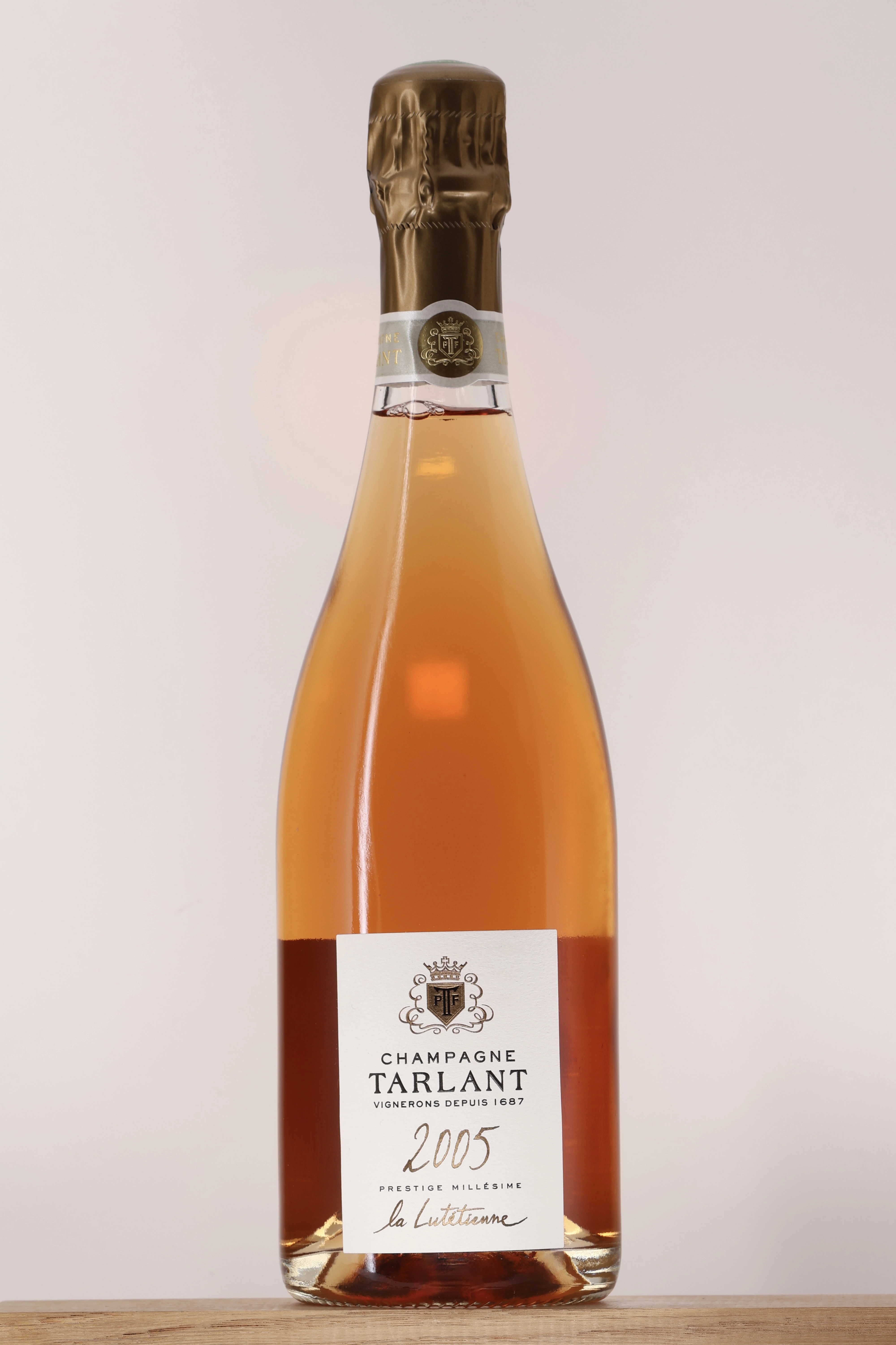 Champagne La Lutetienne rosé 2005 Brut Nature Maison Tarlant Champagne La Lutetienne rosé 2005 Brut Nature Maison Tarlant