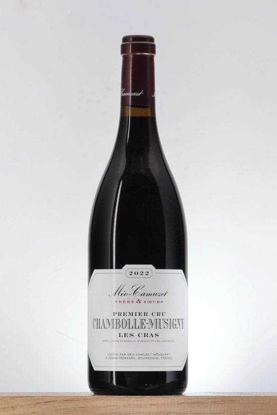 Chambolle Musigny 1er cru Les Cras 2022 Méo Camuzet Frère & Soeur