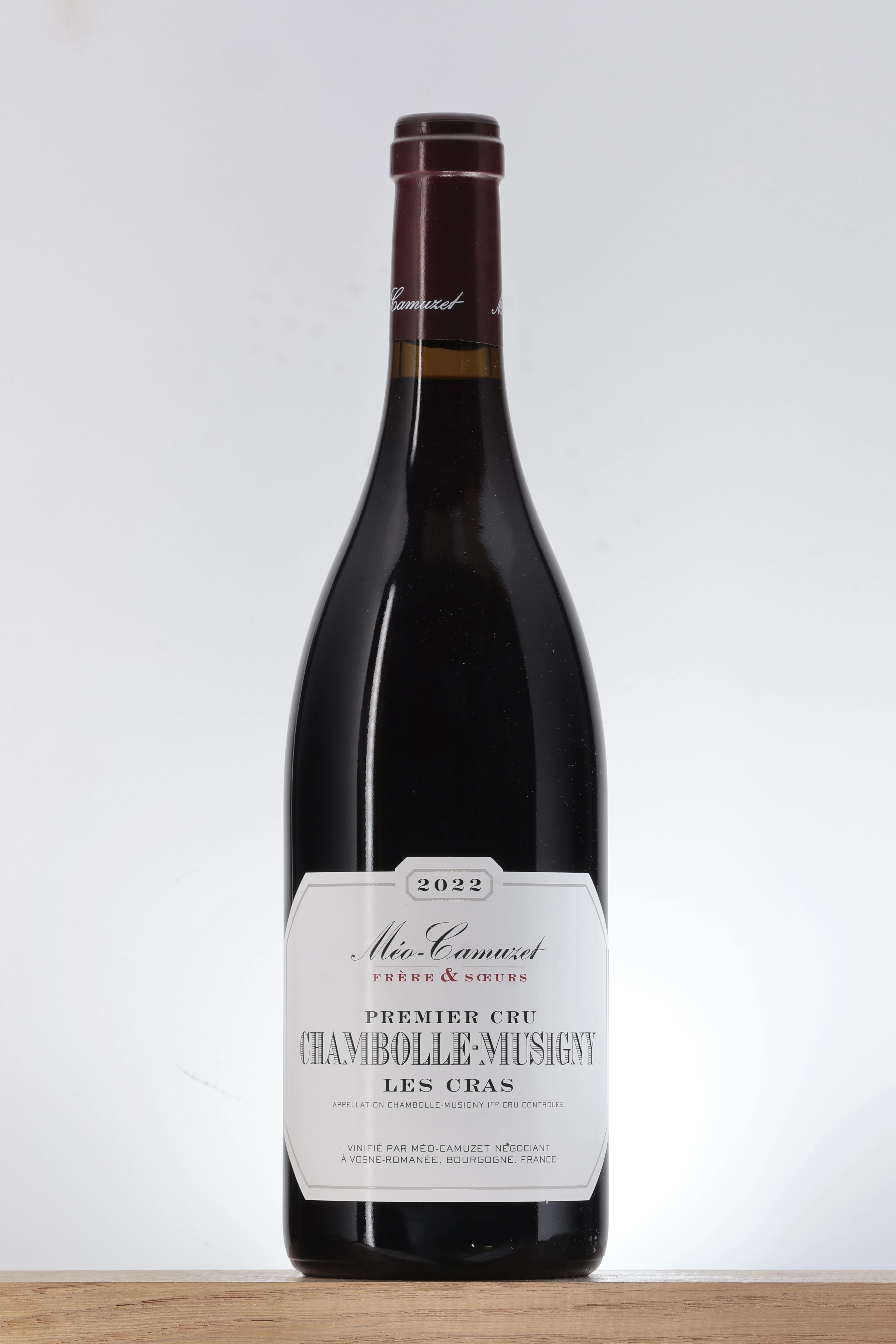 Chambolle Musigny 1er cru Les Cras 2022 Méo Camuzet Frère & Soeur Chambolle Musigny 1er cru Les Cras 2022 Méo Camuzet Frère & Soeur
