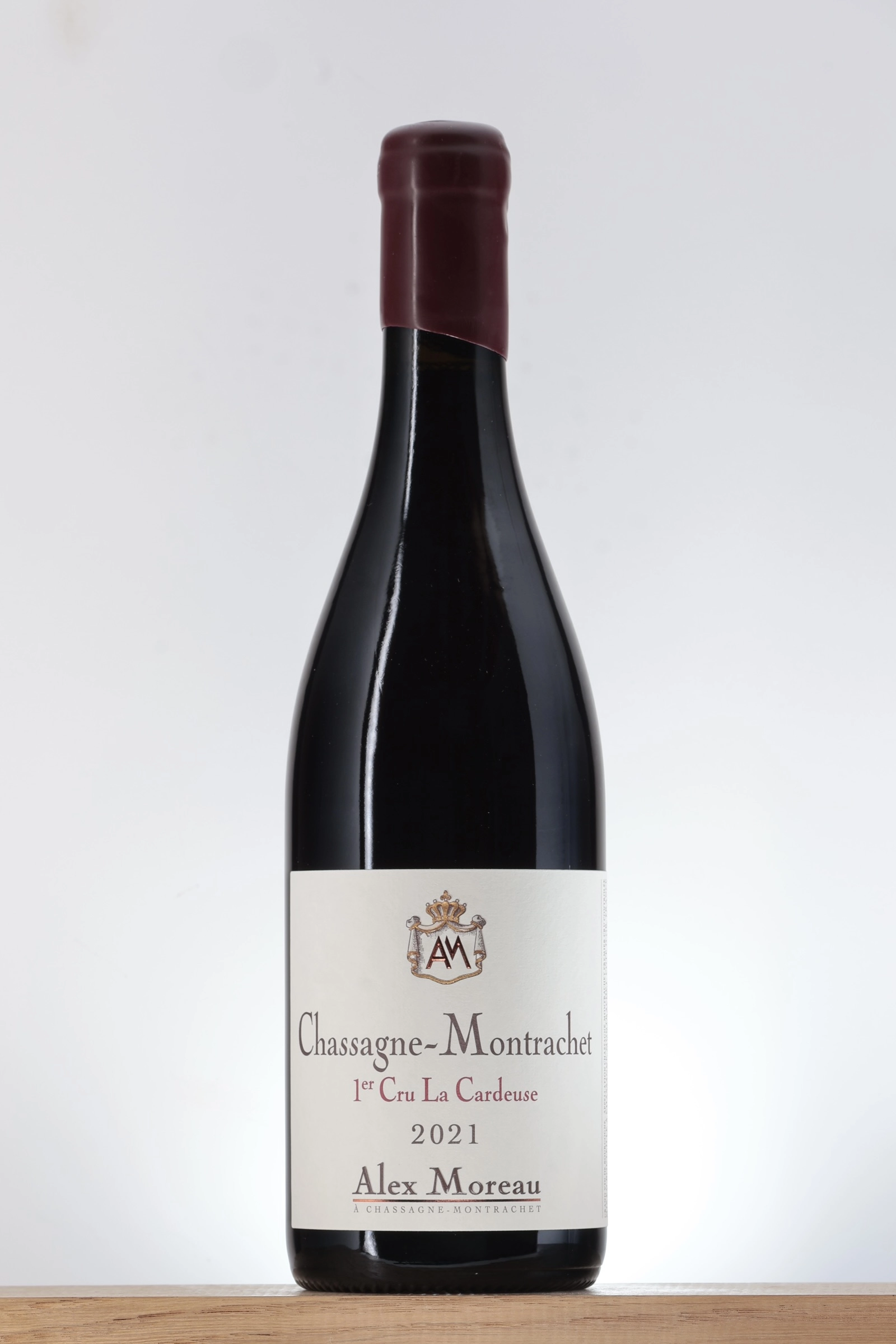 Chassagne Montrachet rouge 1er Cru La Cardeuse 2021 Alex Moreau