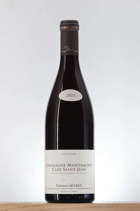 Chassagne Montrachet rouge 1er cru Clos Saint Jean 2023 Domaine Thomas Morey