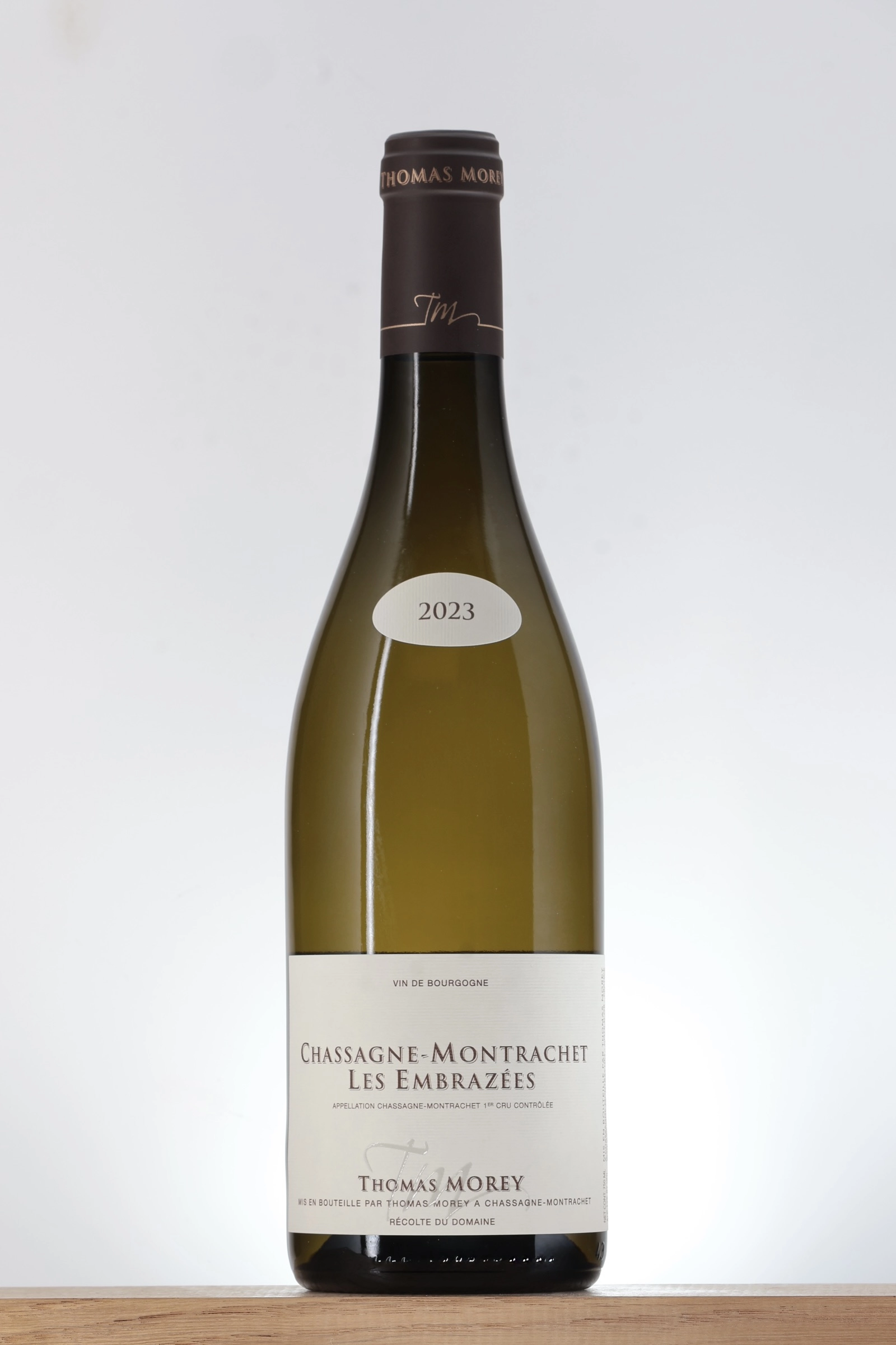 Chassagne Montrachet 1er cru Les Embrazées 2023 Domaine Thomas Morey