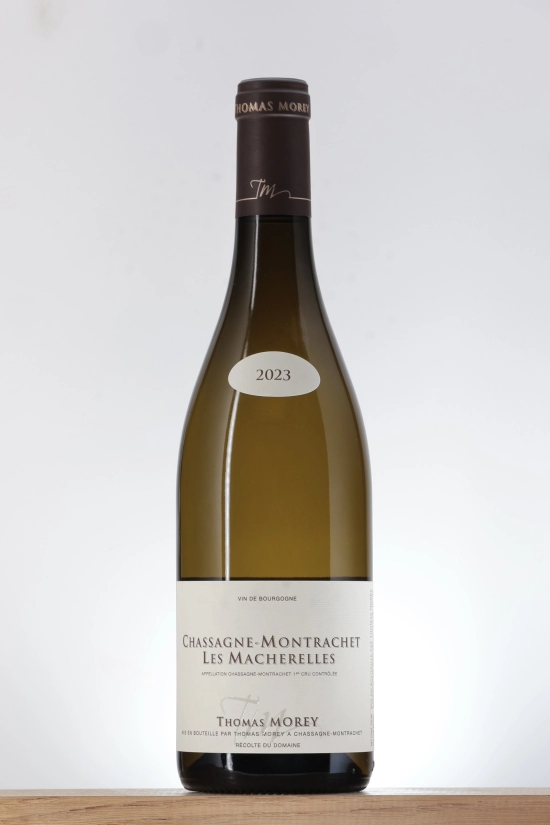 Chassagne Montrachet 1er cru Les Macherelles 2023 Domaine Thomas Morey