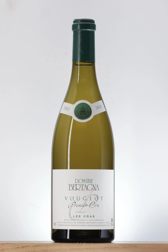 Vougeot blanc 1er cru Les Cras 2022 Domaine Bertagna