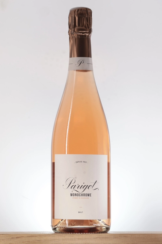 Crémant de Bourgogne rosé Monochrome Domaine Parigot