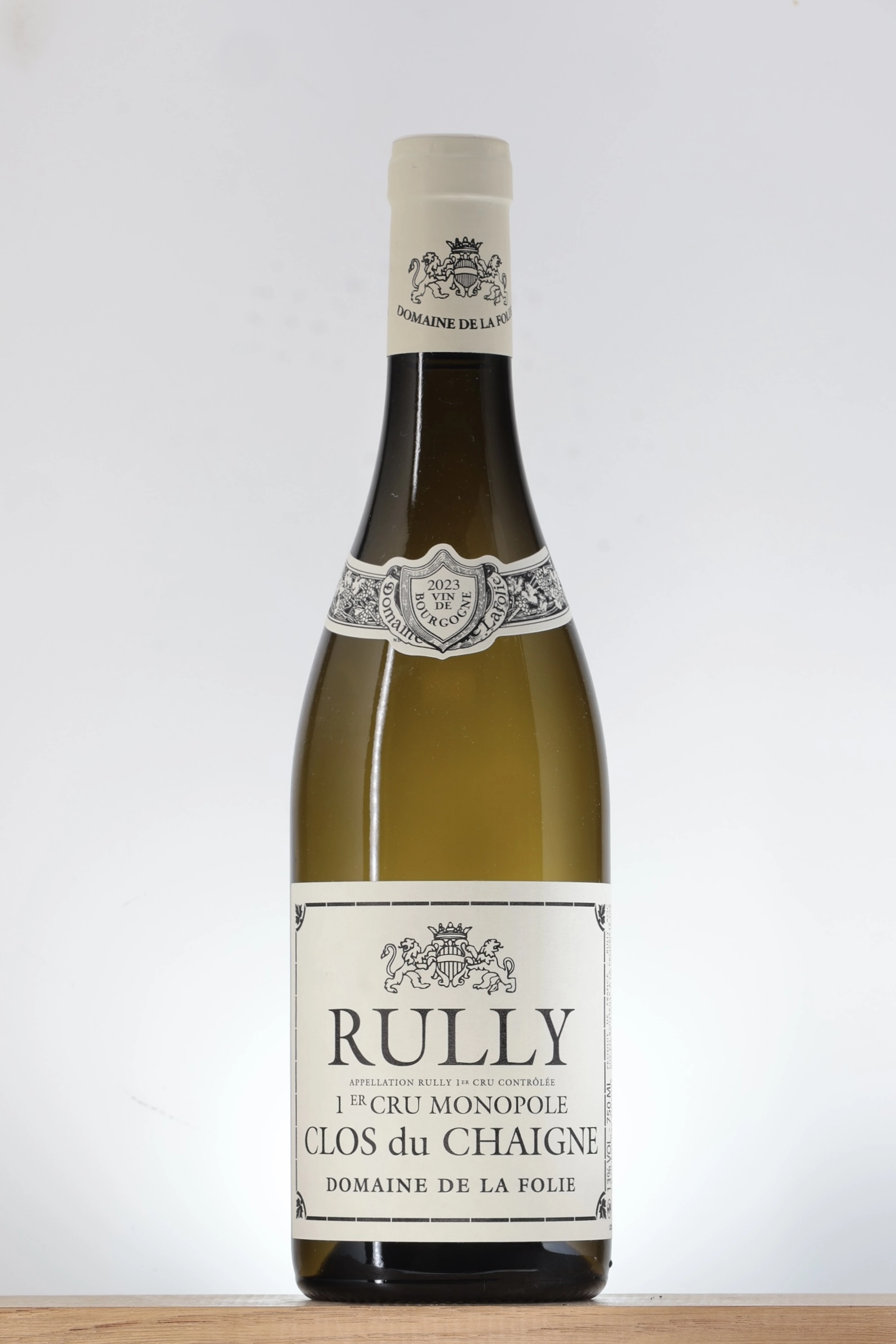 Rully blanc 1er cru Clos du Chaigne 2023 Domaine de la Folie