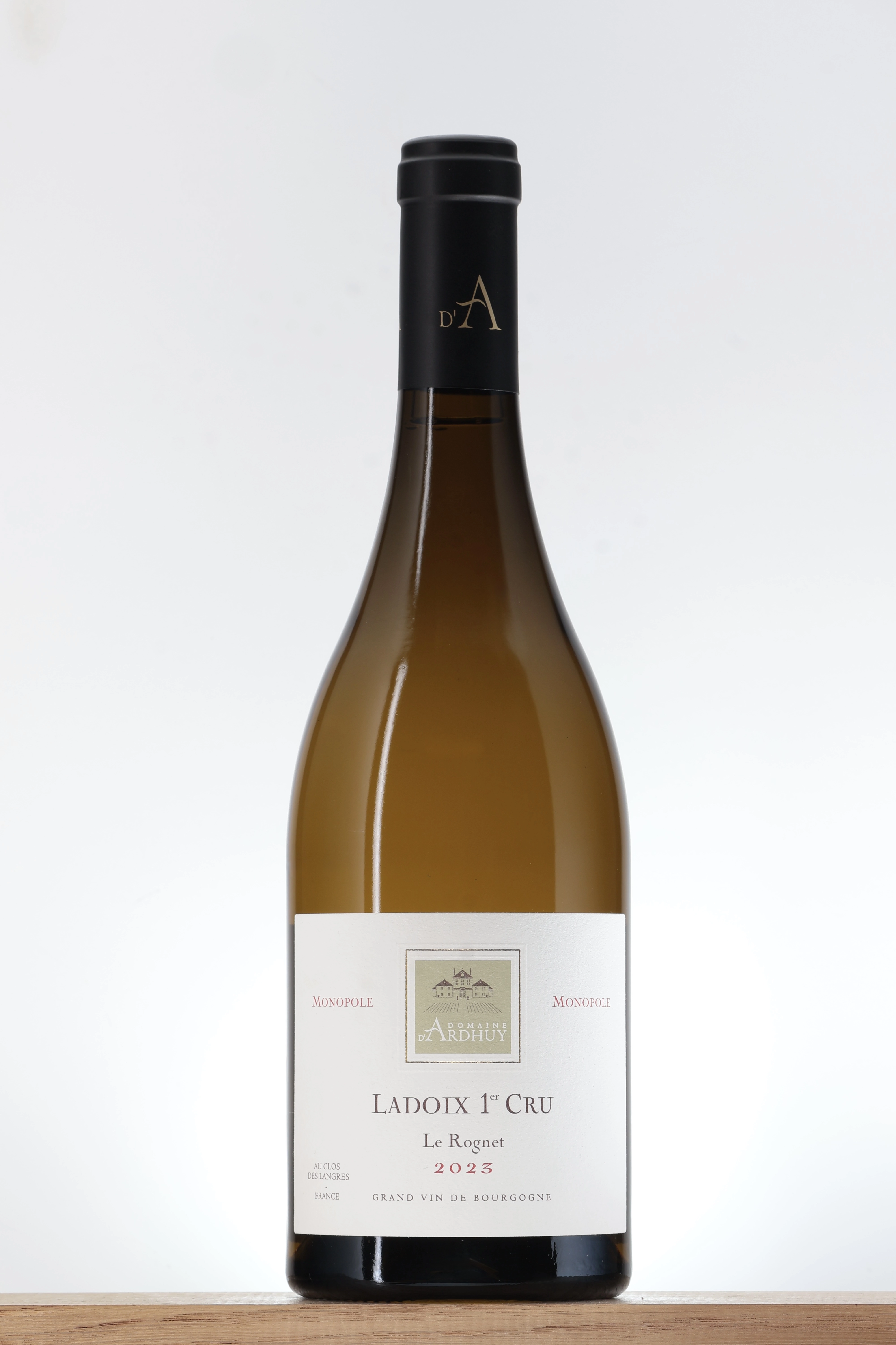 Ladoix blanc 1er cru Le Rognet 2023 Domaine d'Ardhuy