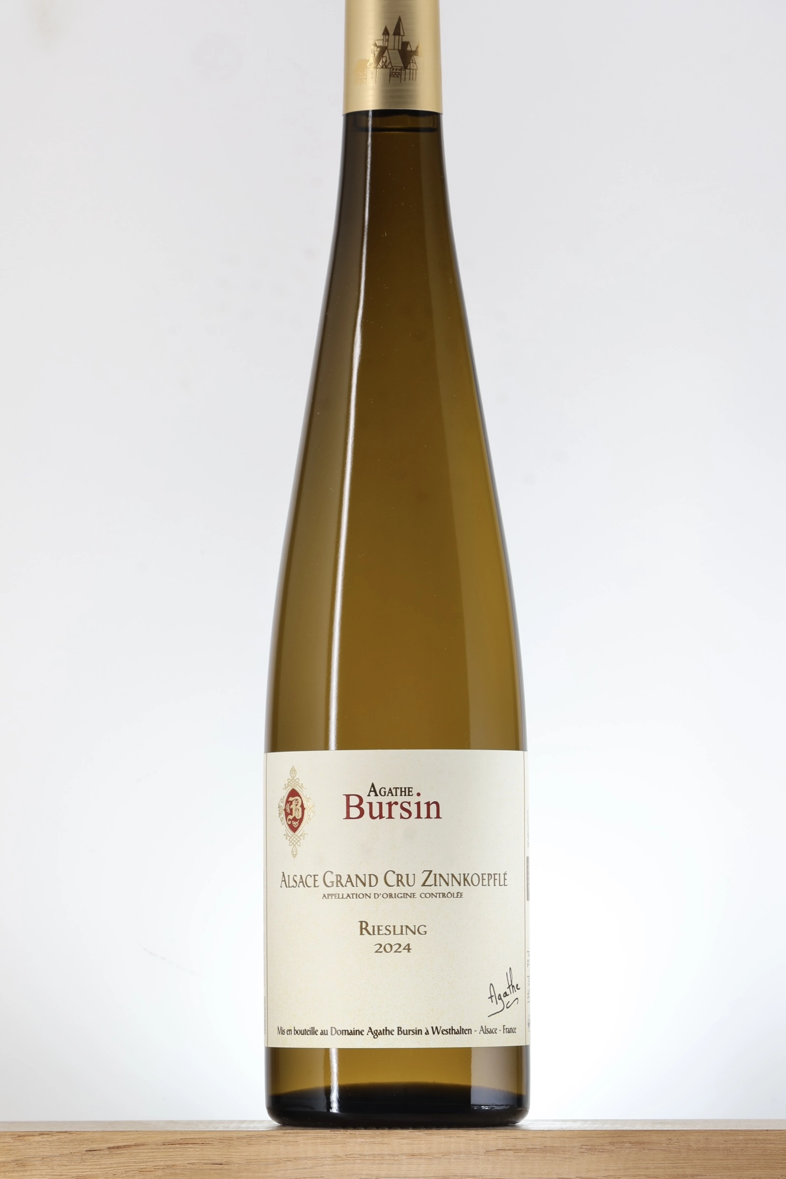 Riesling Grand Cru Zinnkoepflé 2024 Domaine Agathe Bursin