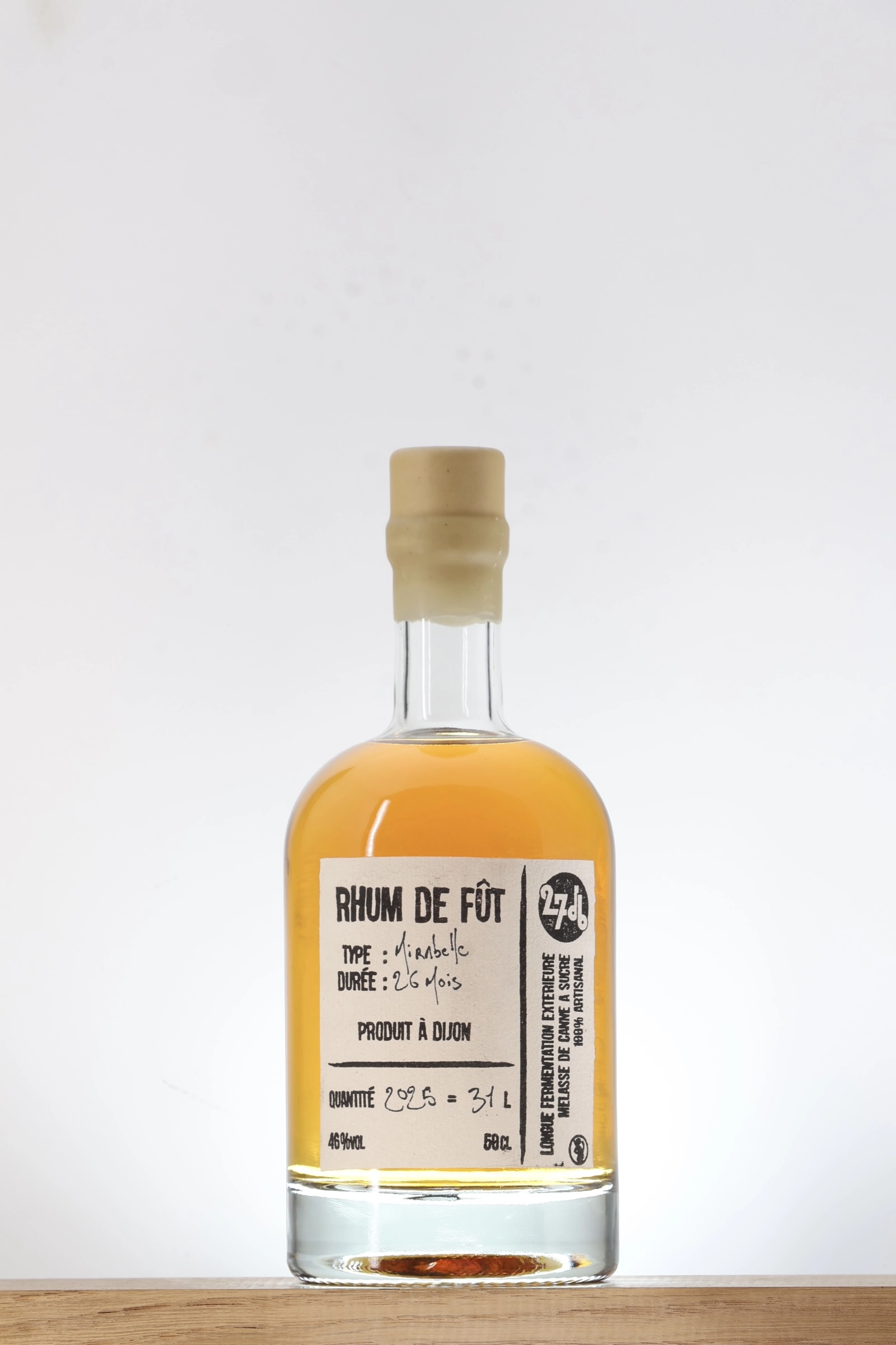 Rhum de Fût de Mirabelle Atelier 27db