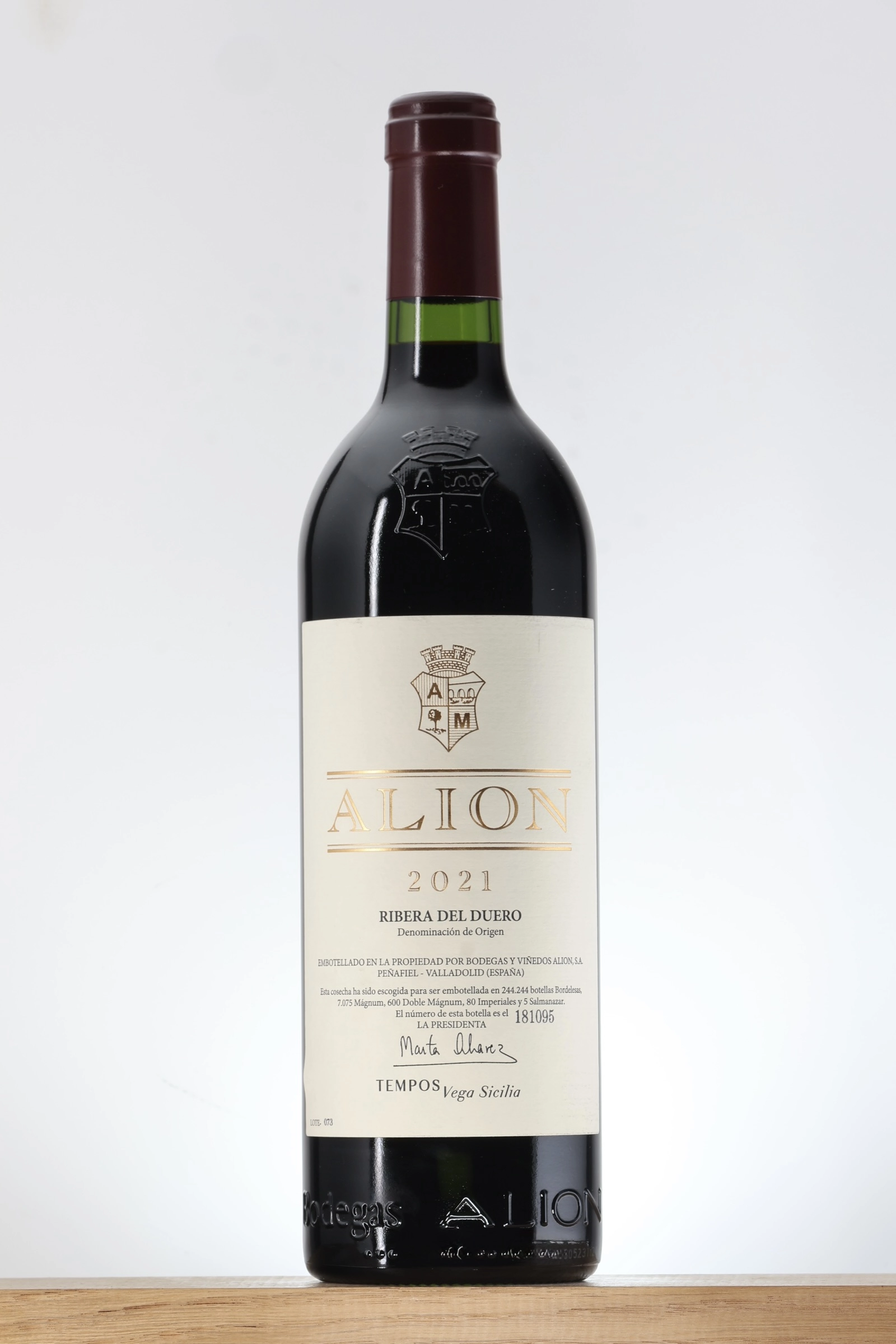 Ribera del Duero Alion 2021 Tempos Vega Sicilia