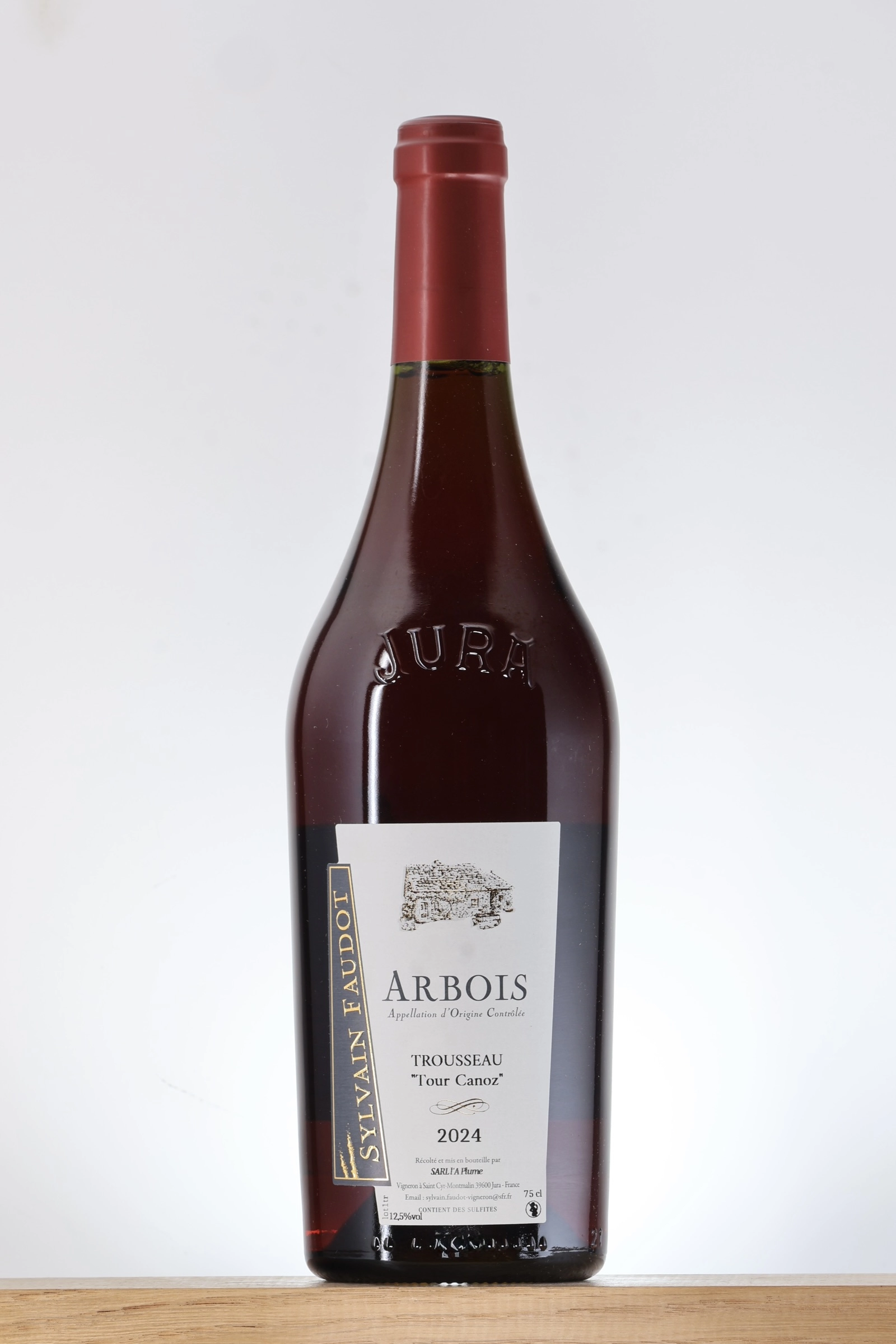 Arbois Trousseau Tour Canoz 2024 Domaine Sylvain Faudot