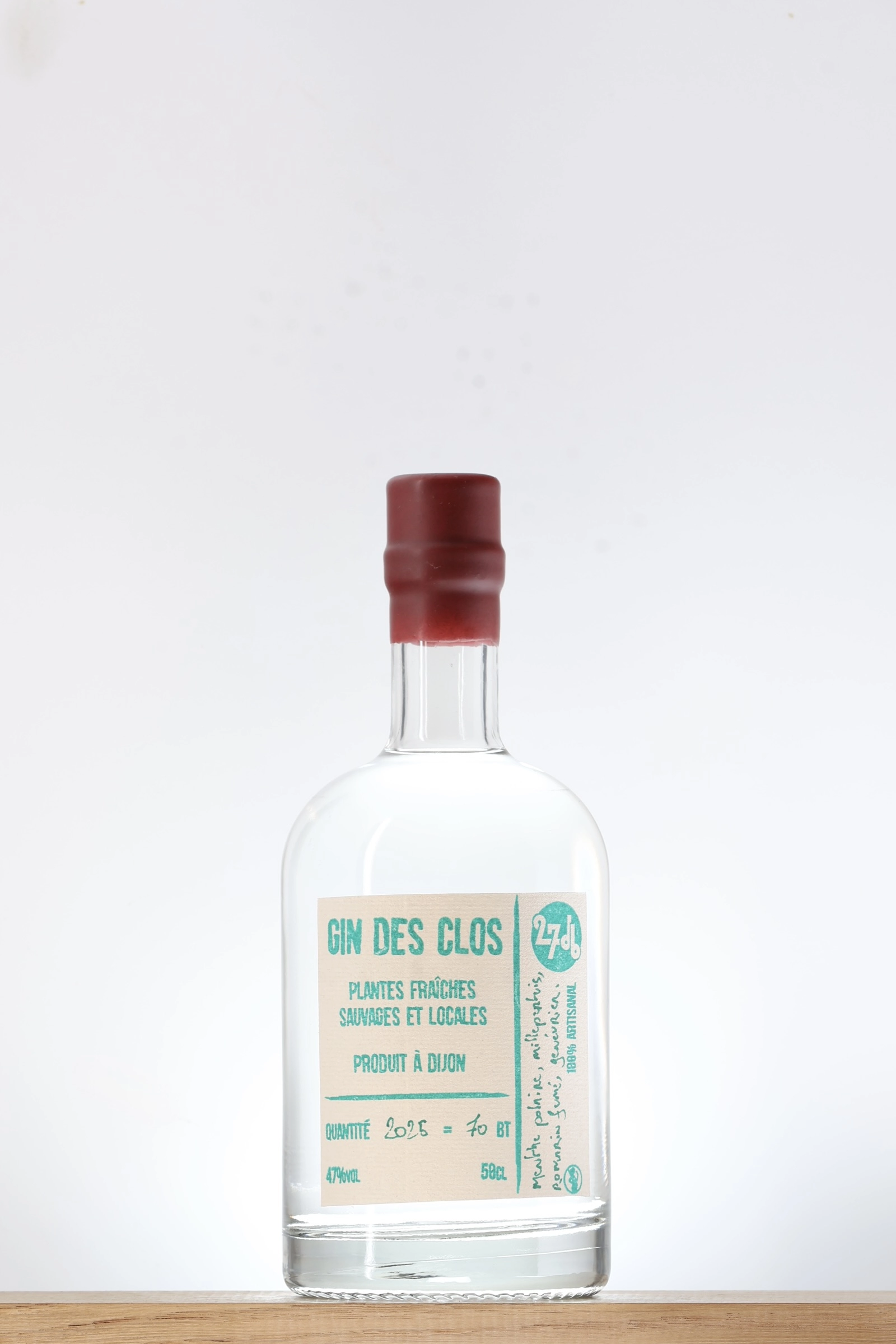 Le Gin des Clos Edition 2025 Atelier 27db
