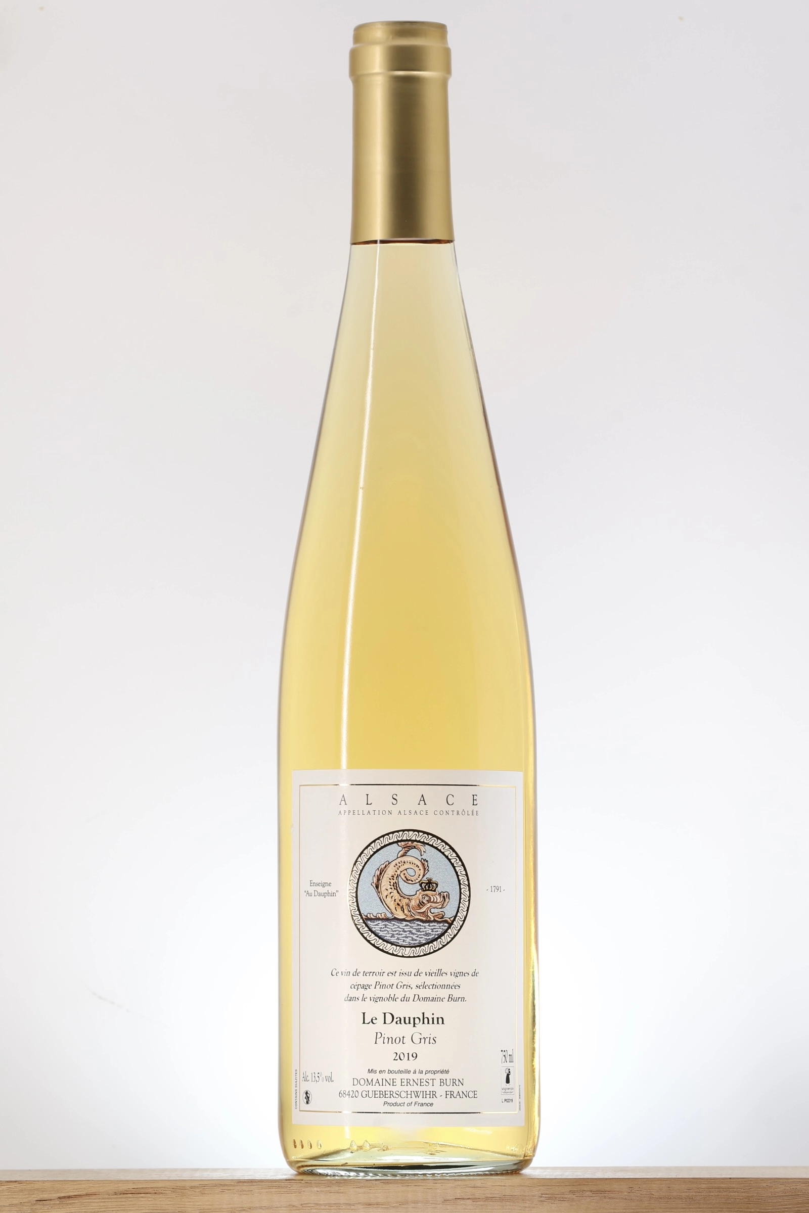 Alsace Pinot Gris Le Dauphin VV 2019 Domaine Ernest Burn