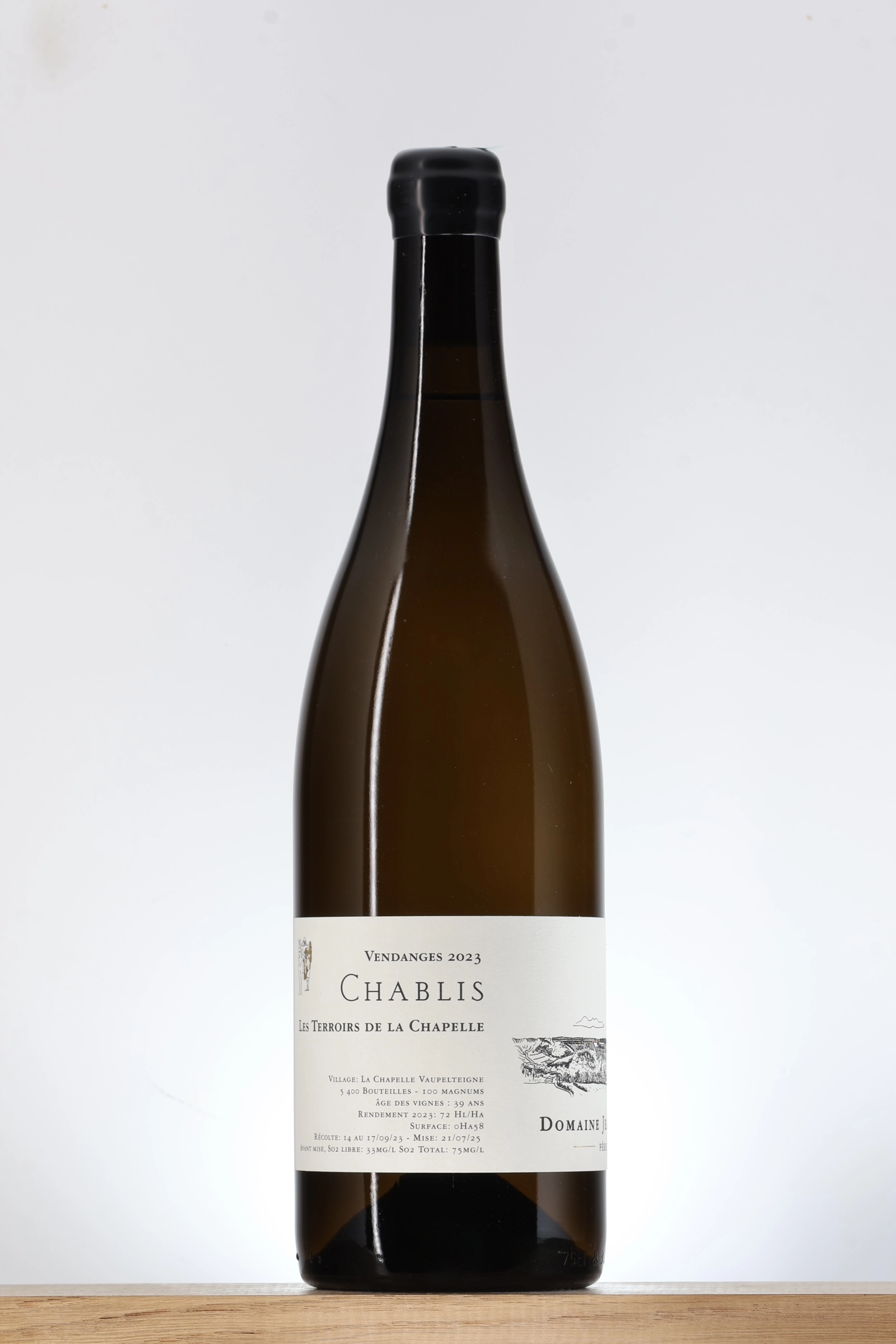 Chablis Terroirs de la Chapelle 2023 Domaine Jean Dauvissat