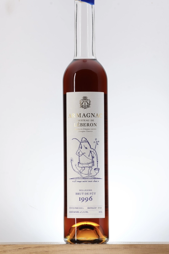 Armagnac Brut de Fût 1996 Chateau de Léberon