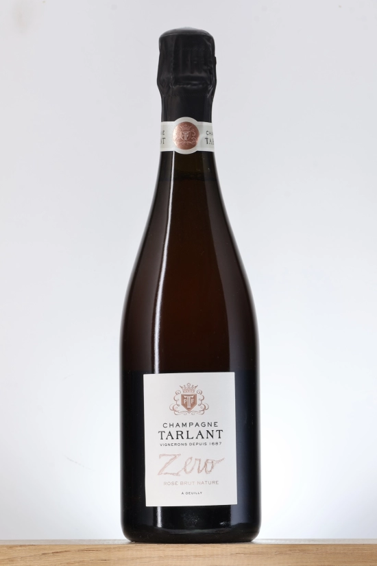 Champagne Rosé Zero Brut Nature Maison Tarlant 