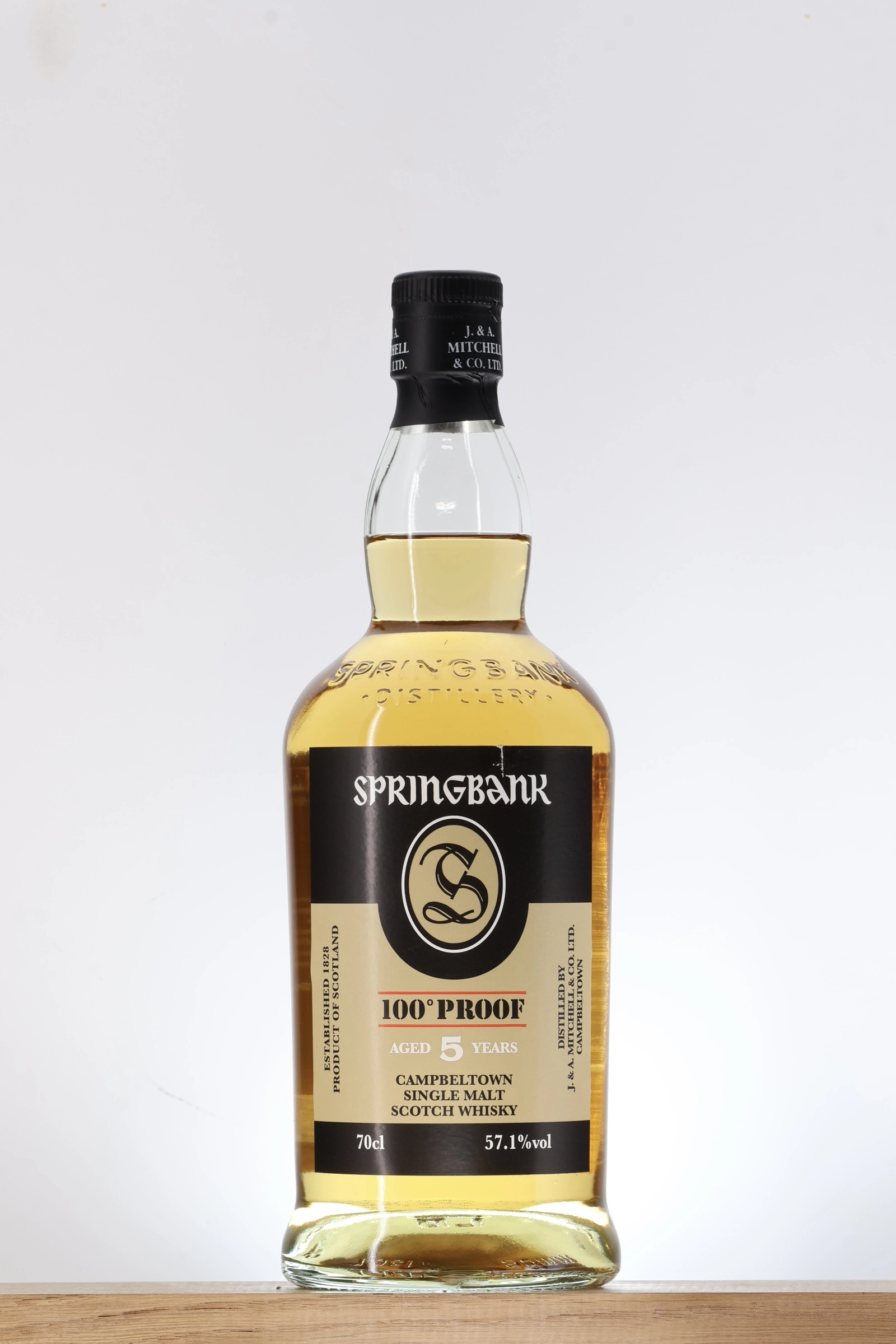 Whisky Springbank 5 ans 100 Proof