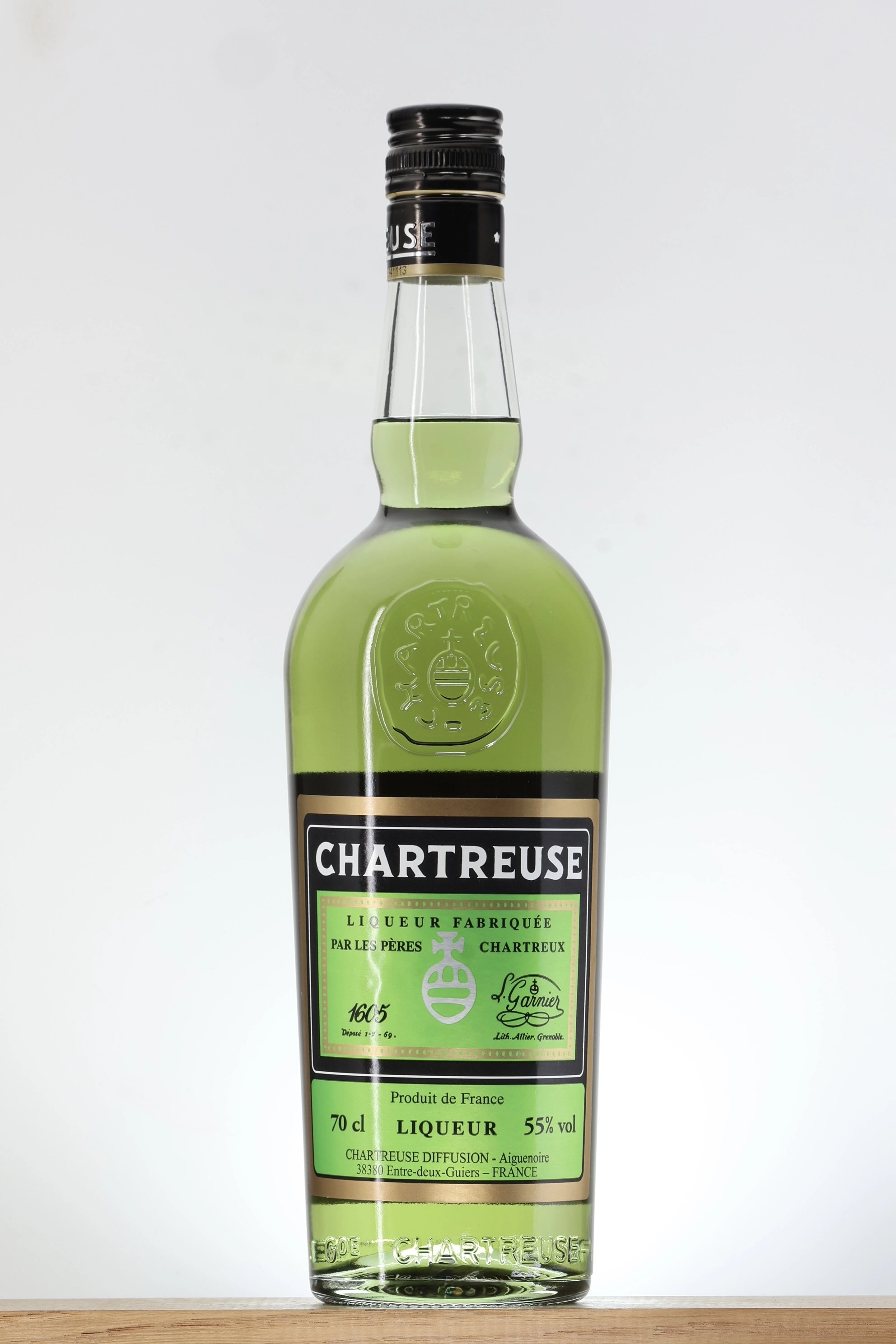 Chartreuse Verte 55° des Pères Chartreux