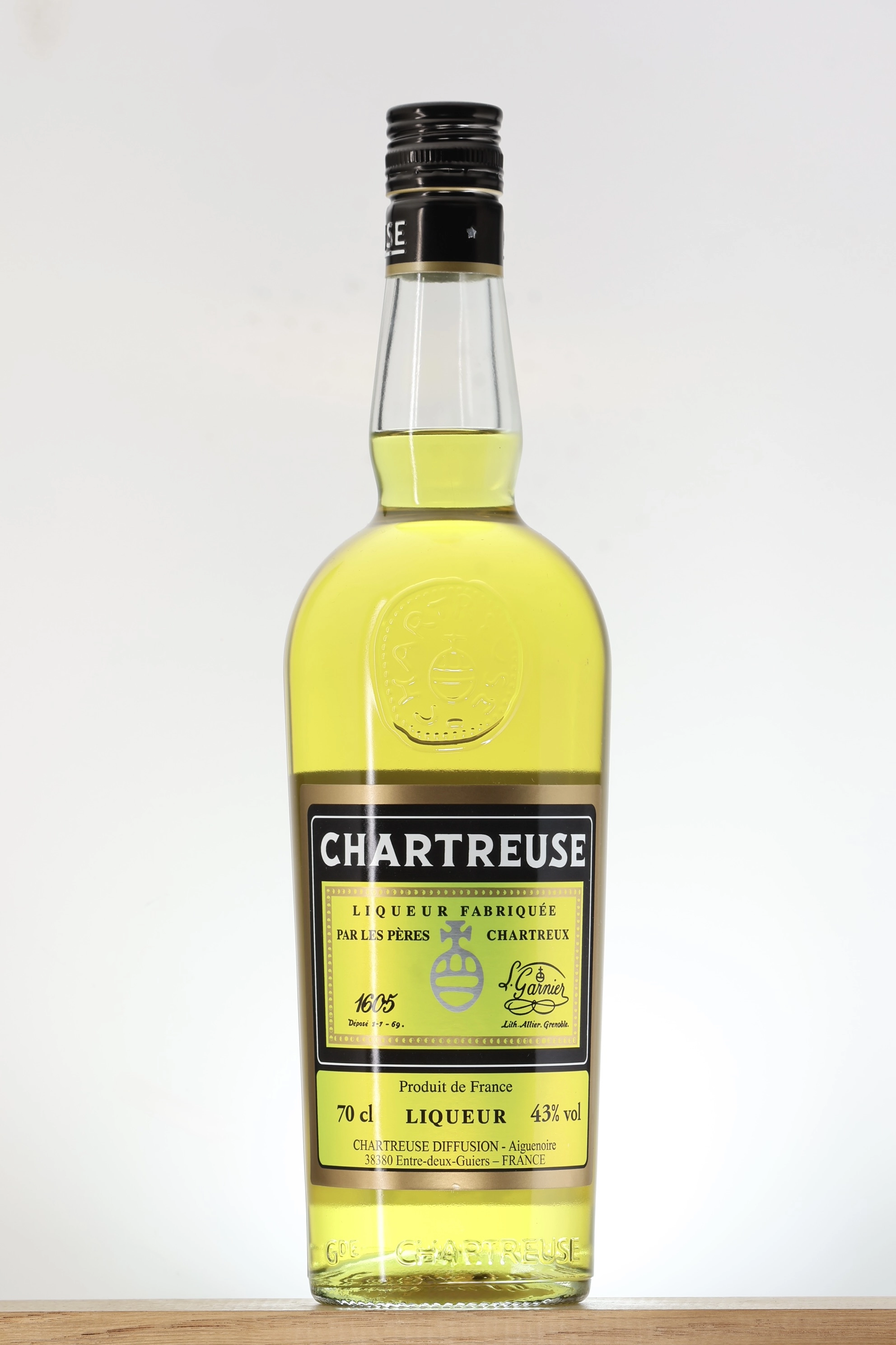 Chartreuse Jaune 43° des Pères Chartreux