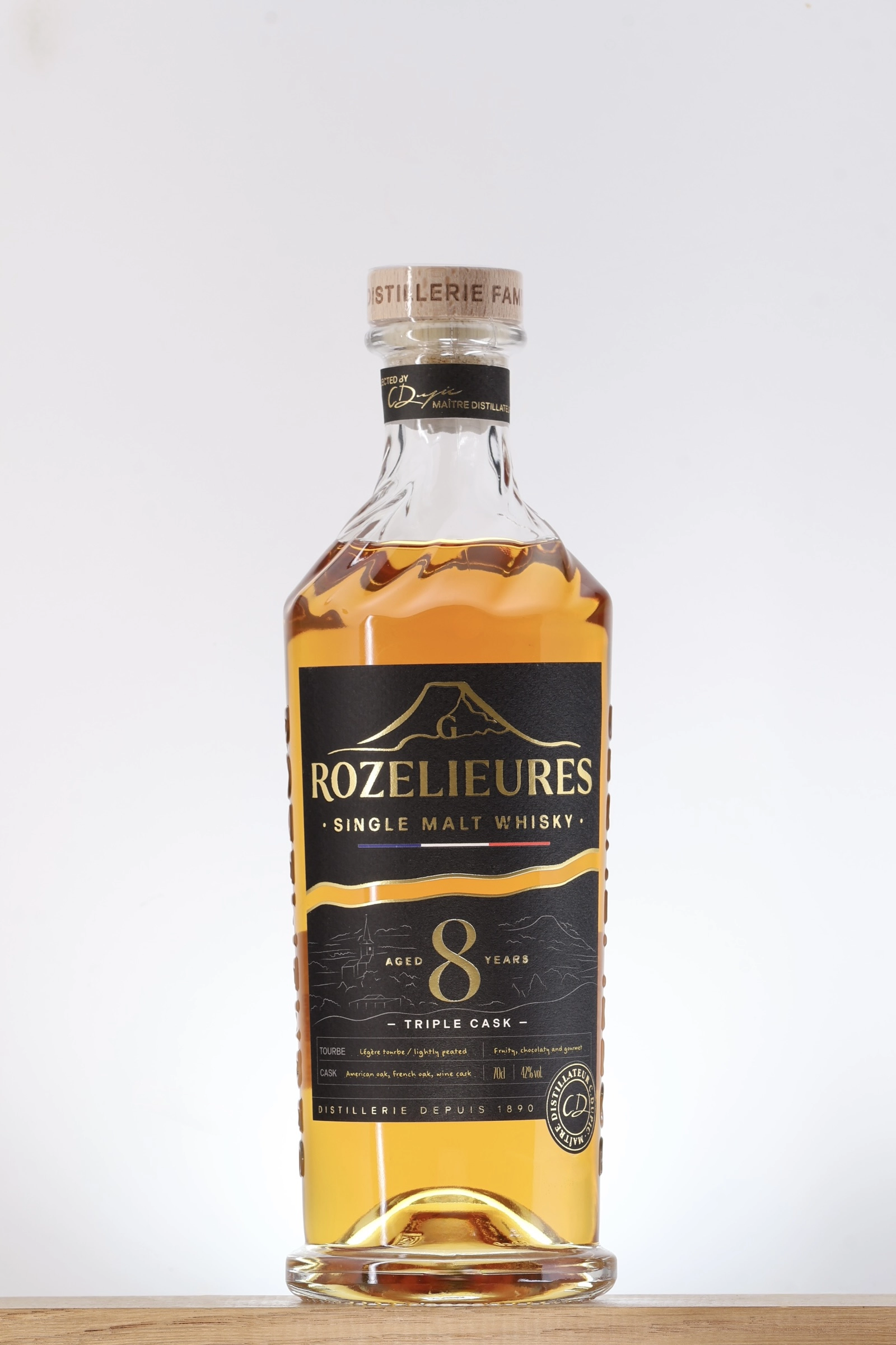 Whisky Rozelieures 8 ans Triple Cask