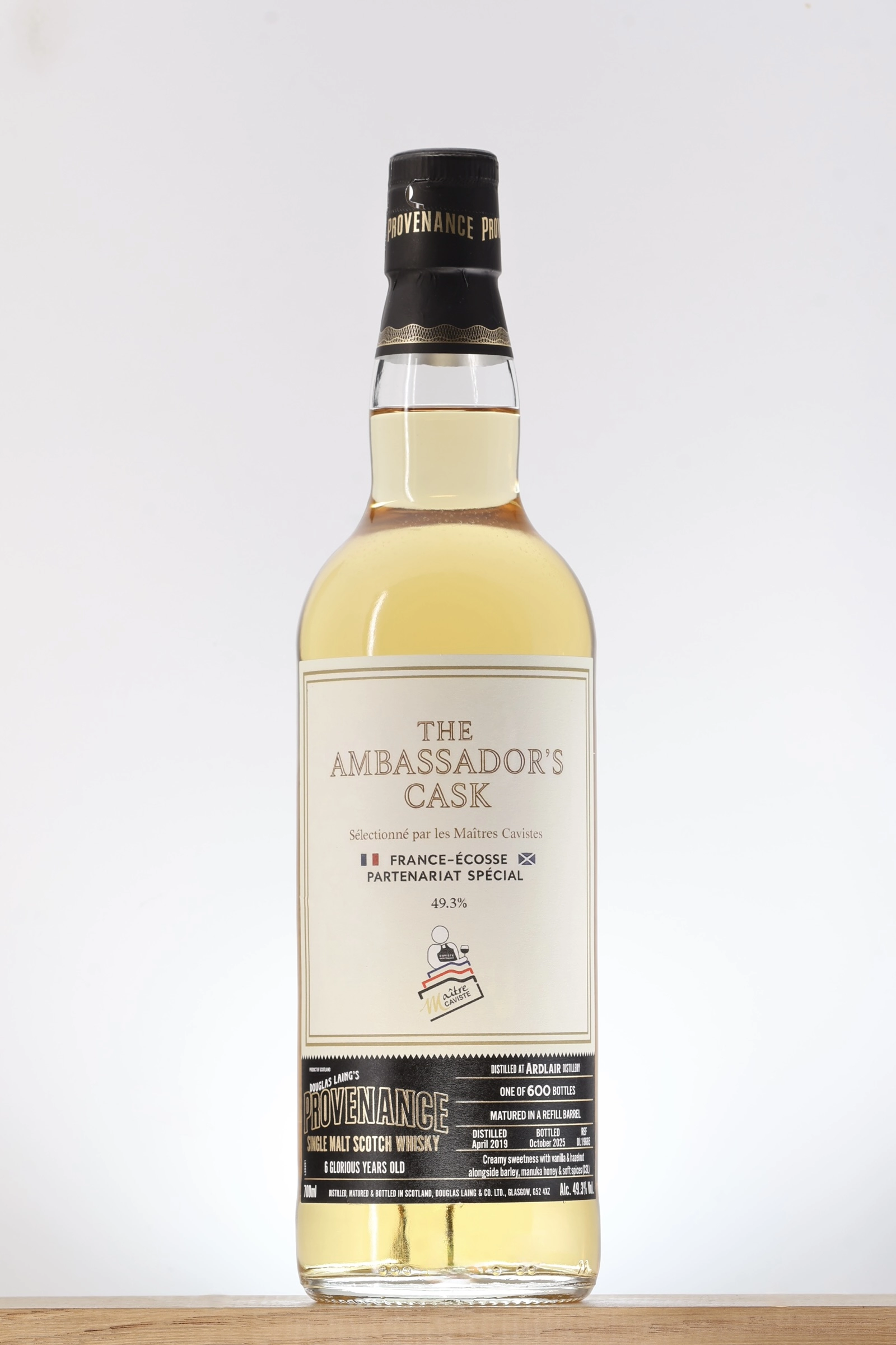 Whisky Ardlair 6 ans Sélection Maître Caviste Douglas Laing