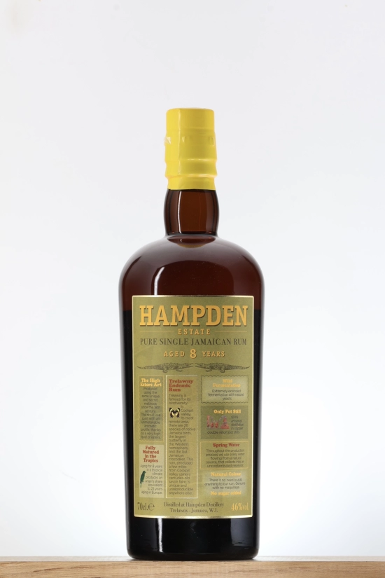 Rhum Hampden 8 ans