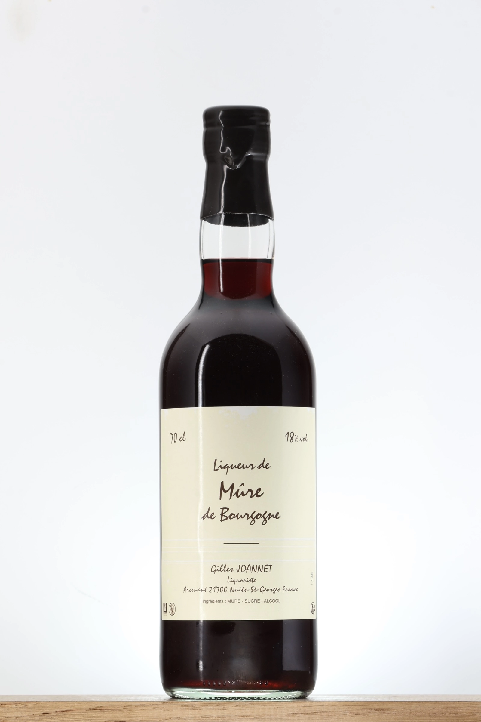 Liqueur de Mûre de Bourgogne Gilles Joannet